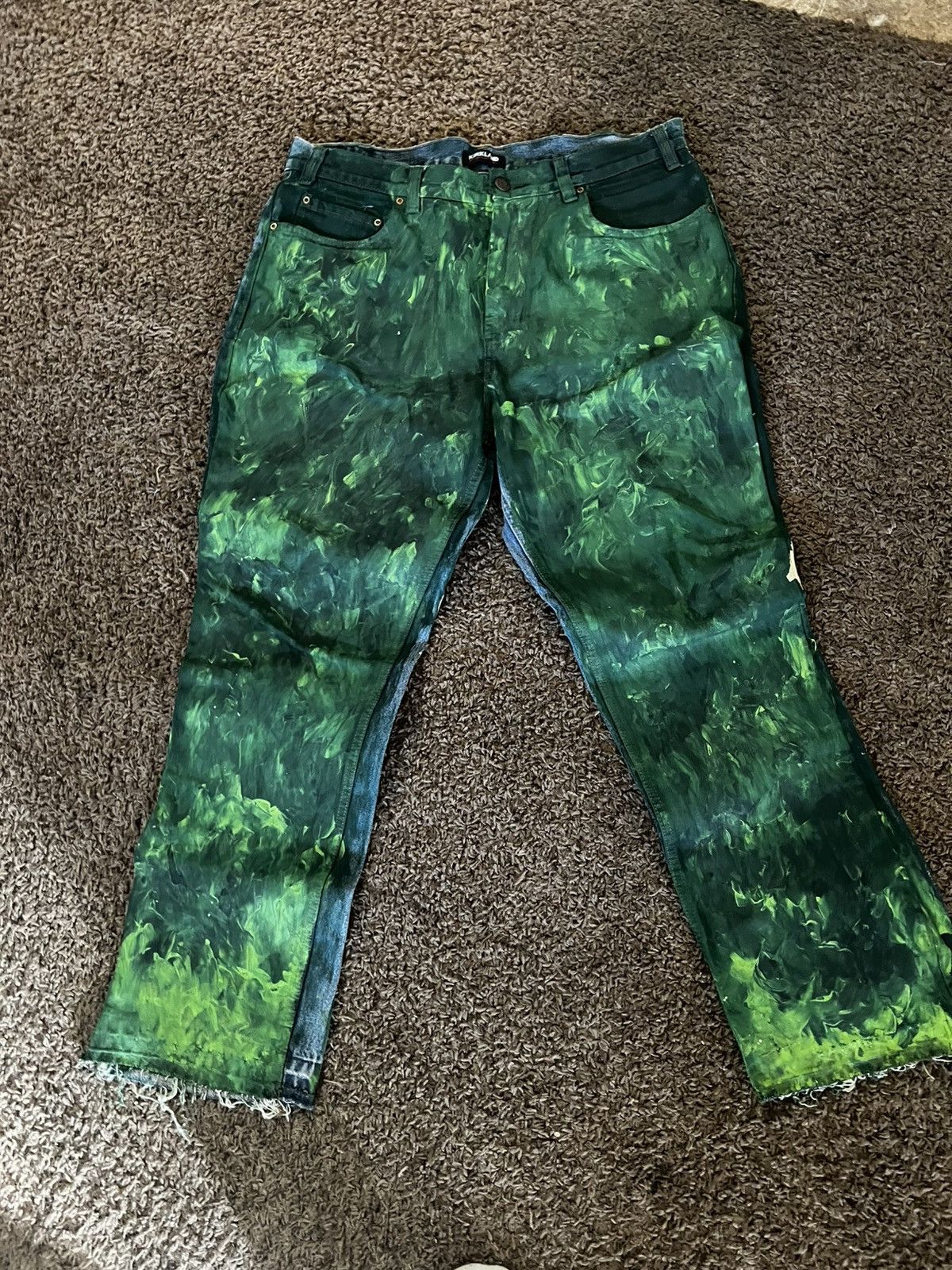 Other Custom painted denim Size US 38 / EU 54 - 1 Thumbnail