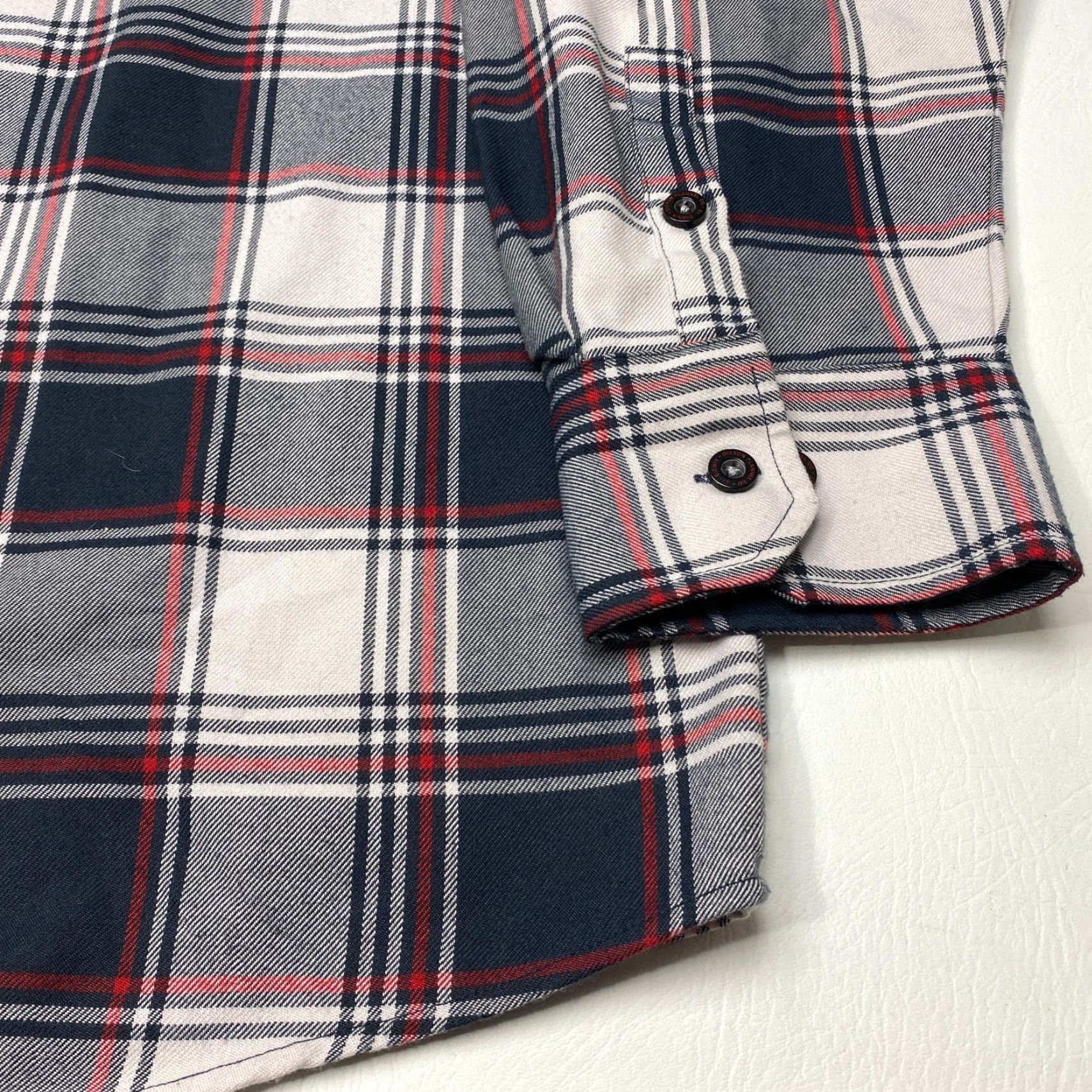 Vintage Dixxon Flannel Shirt Mens 4X The Boss Black Gray Plaid Button Up Long Sleeve Size US XXL / EU 58 / 5 - 4 Thumbnail