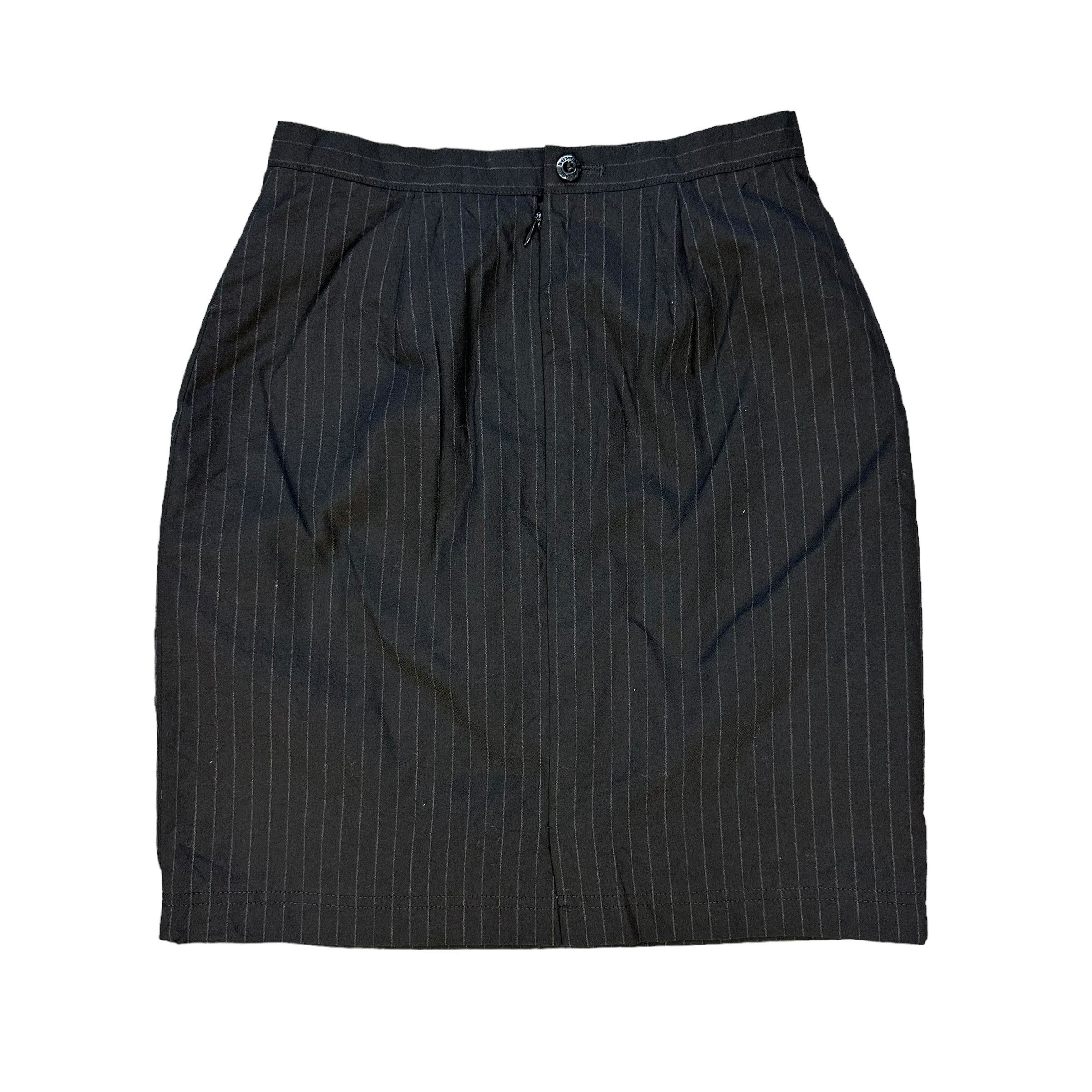 Burberry BURBERRY London Blue Label Striped Skirt Suit W24 #A44-1025 Size 24" / US 00 / IT 34 - 7 Thumbnail