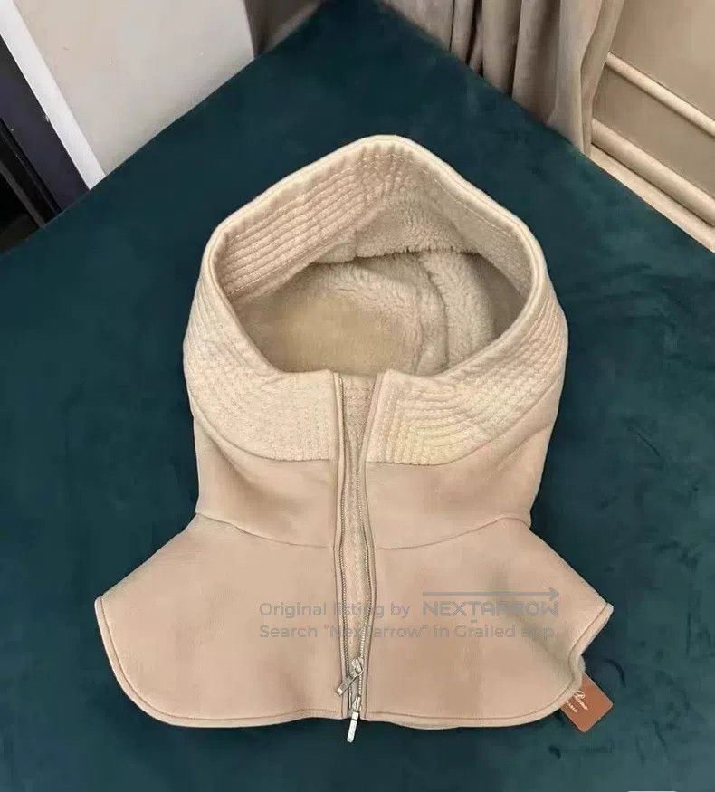 Loro Piana Loro Piana Cashmere Leather Hat, Beige Size ONE SIZE - 1 Thumbnail