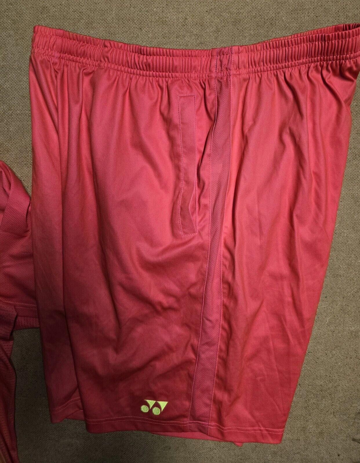 Designer Yonex Tennis Wawrinka 2016 Australian Open Shirt Shorts XL Size US XL / EU 56 / 4 - 6 Thumbnail
