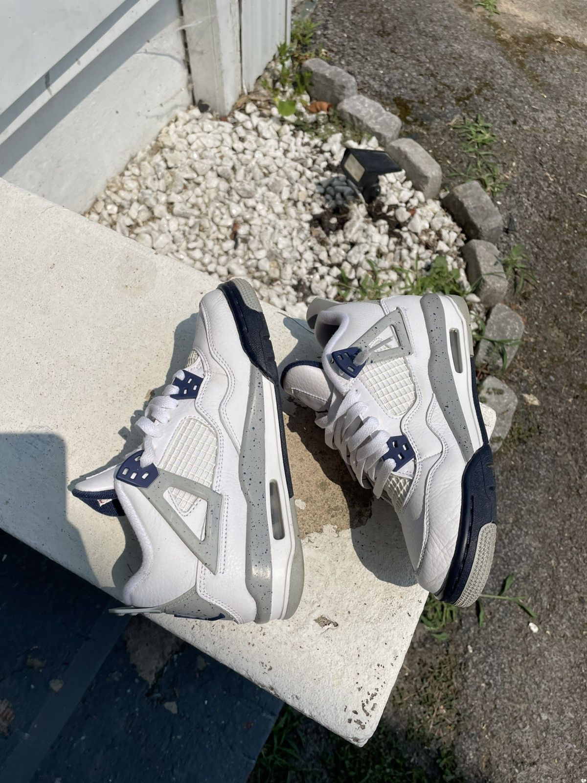 Jordan Brand Jordan 4 Midnight Navy Size 5 Size US 5 / EU 37 - 6 Thumbnail