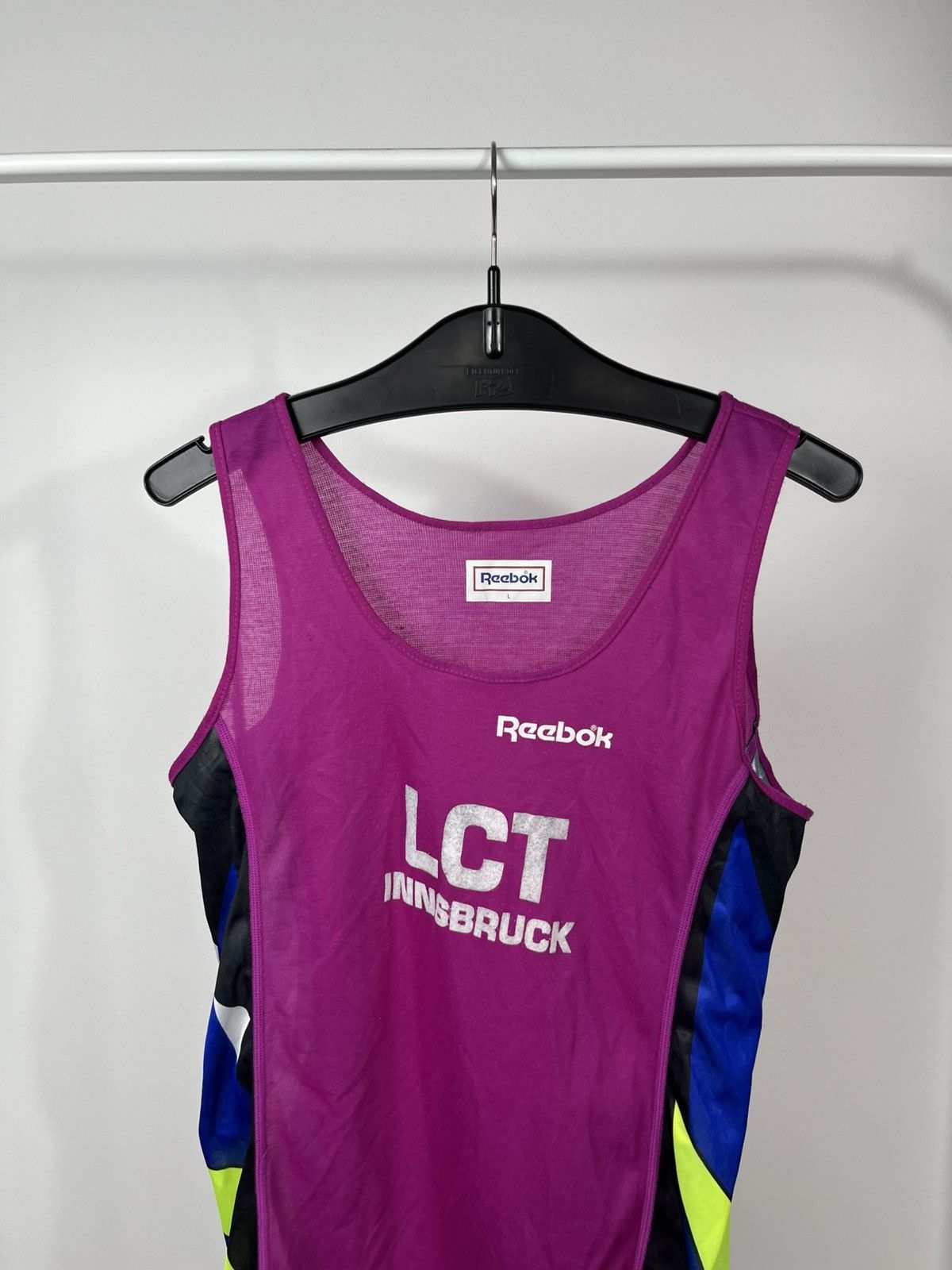 Reebok Reebok Women Tank Top LCT Innsbruck Running Sport Shirt L Size L / US 10 / IT 46 - 2 Thumbnail