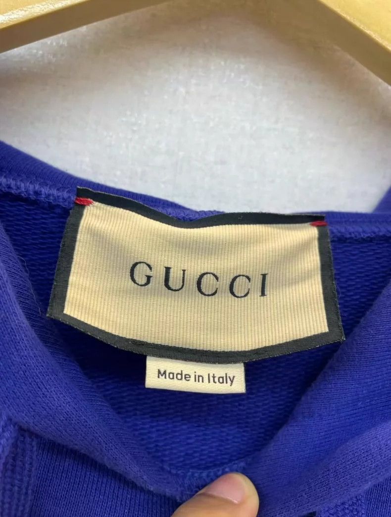 Gucci Gucci Blue sweatshirt 1921 series limited edition 2503-Next Size US M / EU 48-50 / 2 - 2 Thumbnail