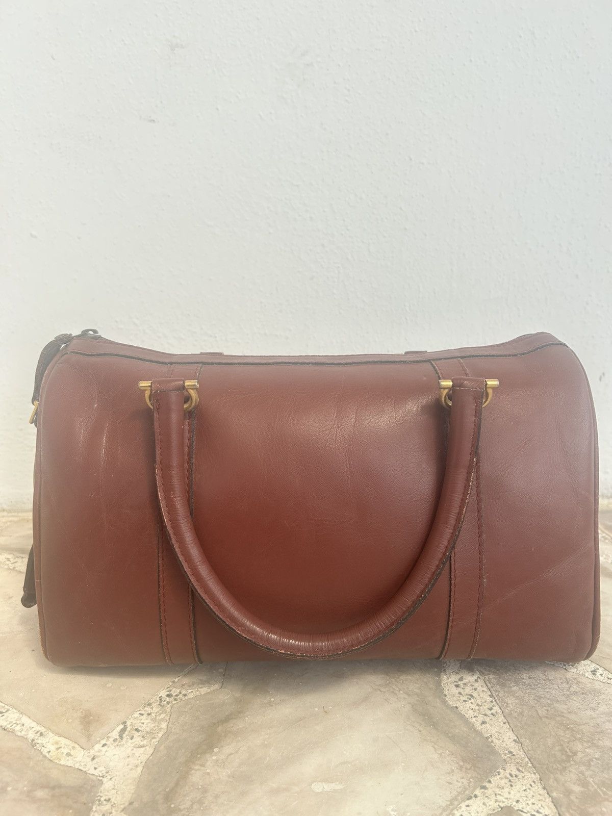 Cartier Wine Red Duffel Bag Vintage Cartier Size ONE SIZE - 4 Thumbnail