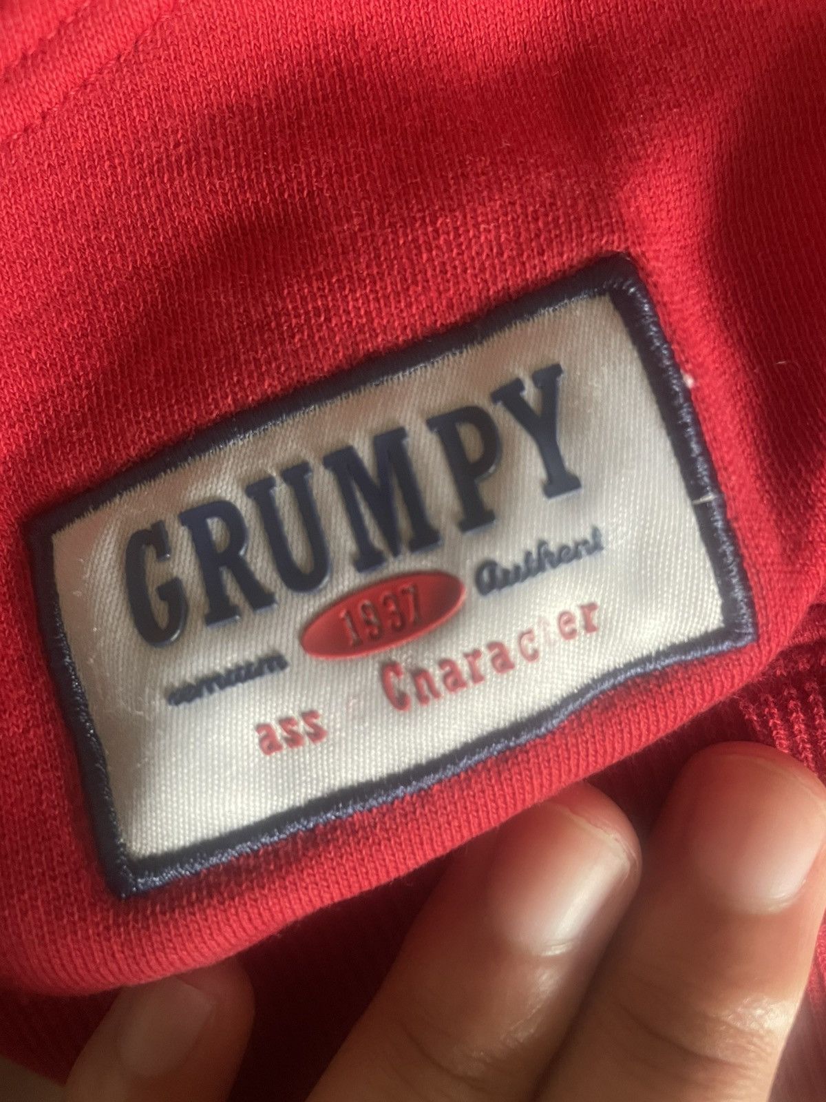 Disney Vintage Red Grumpy Hoodie size XXL Size US XXL / EU 58 / 5 - 5 Thumbnail