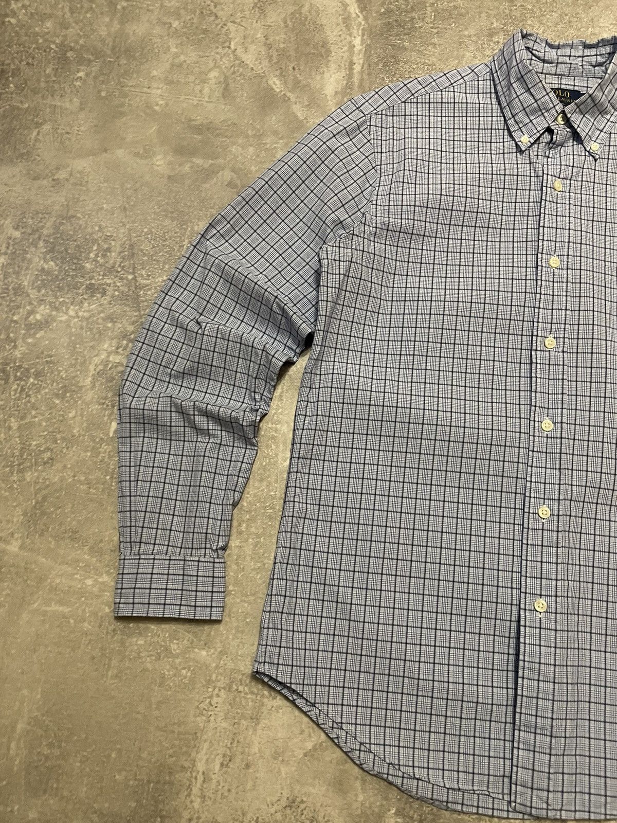 Polo Ralph Lauren Vintage Polo Ralph Lauren Checkered Button Up Shirt Size US S / EU 44-46 / 1 - 4 Thumbnail