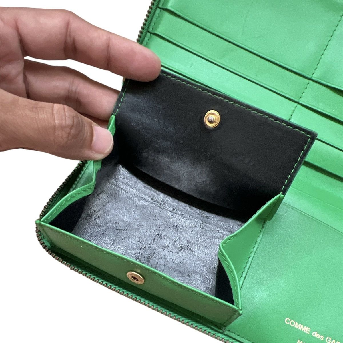 Comme des Garcons Comme des Garcons leather long wallet Size ONE SIZE - 10 Thumbnail