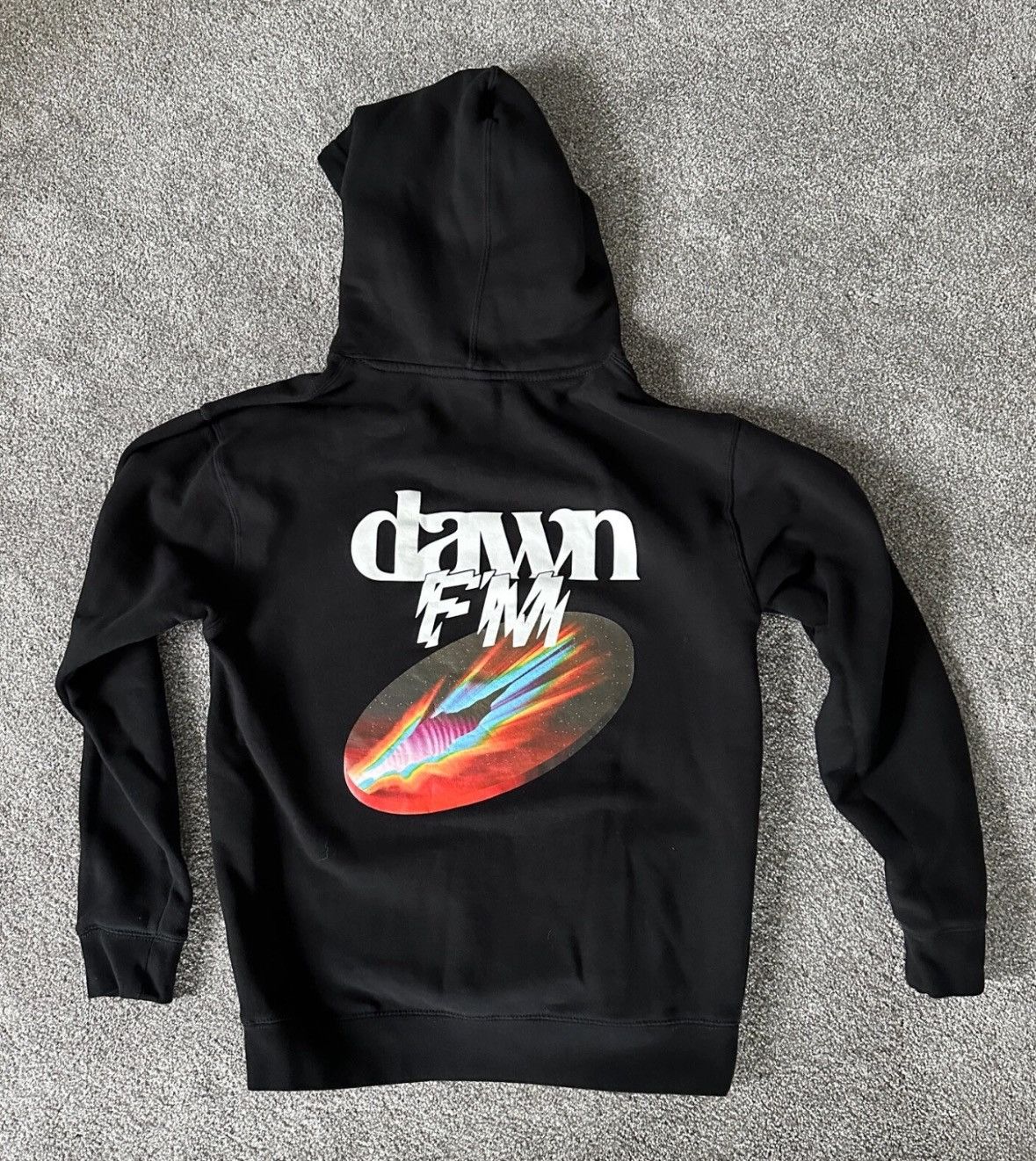 The Weeknd The Weeknd Dawn FM Hoodie Black | Size Medium Size US M / EU 48-50 / 2 - 1 Thumbnail