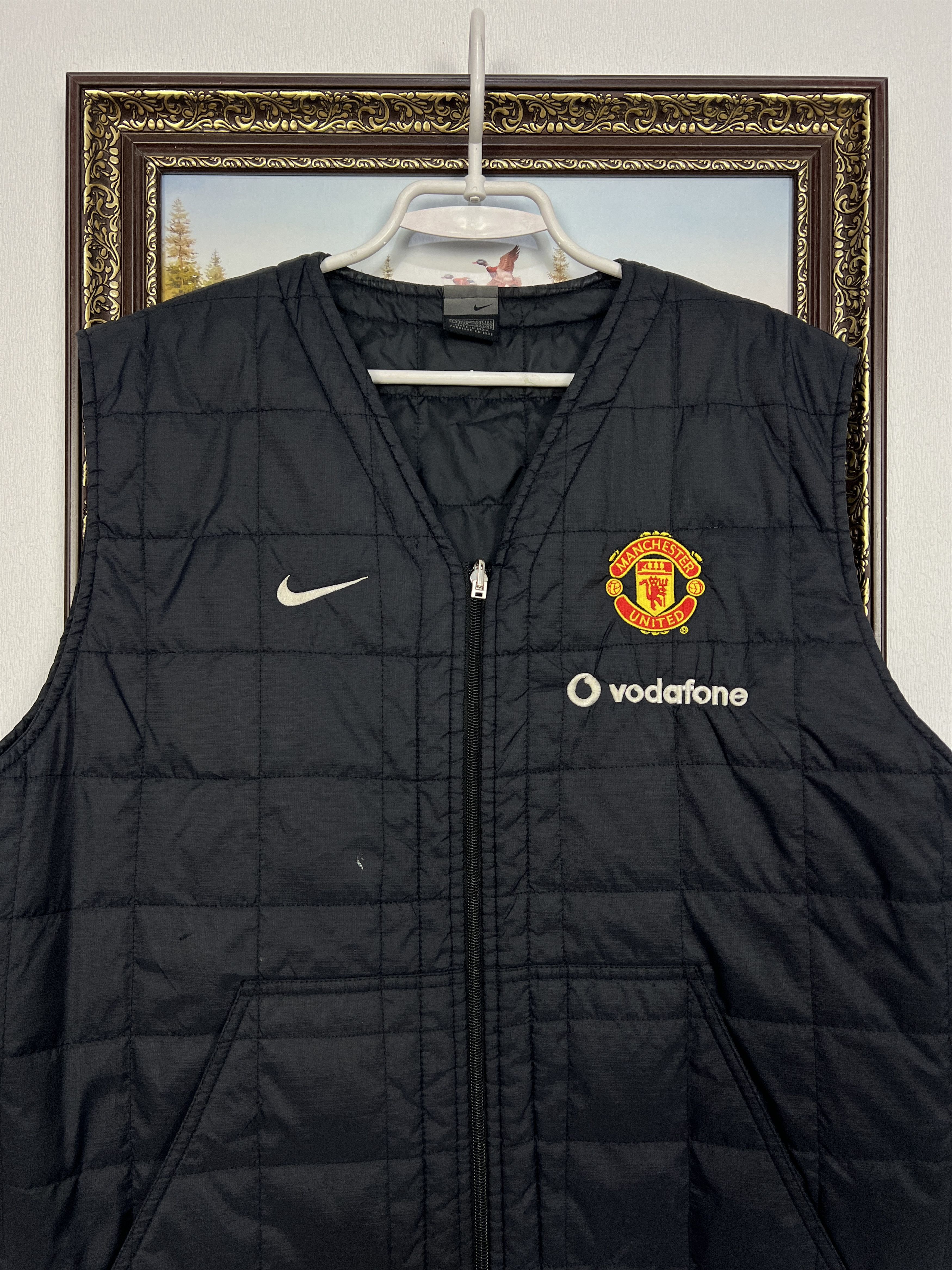 Nike Manchester United Football Train Vest Jacket Track Top Size US L / EU 52-54 / 3 - 2 Thumbnail