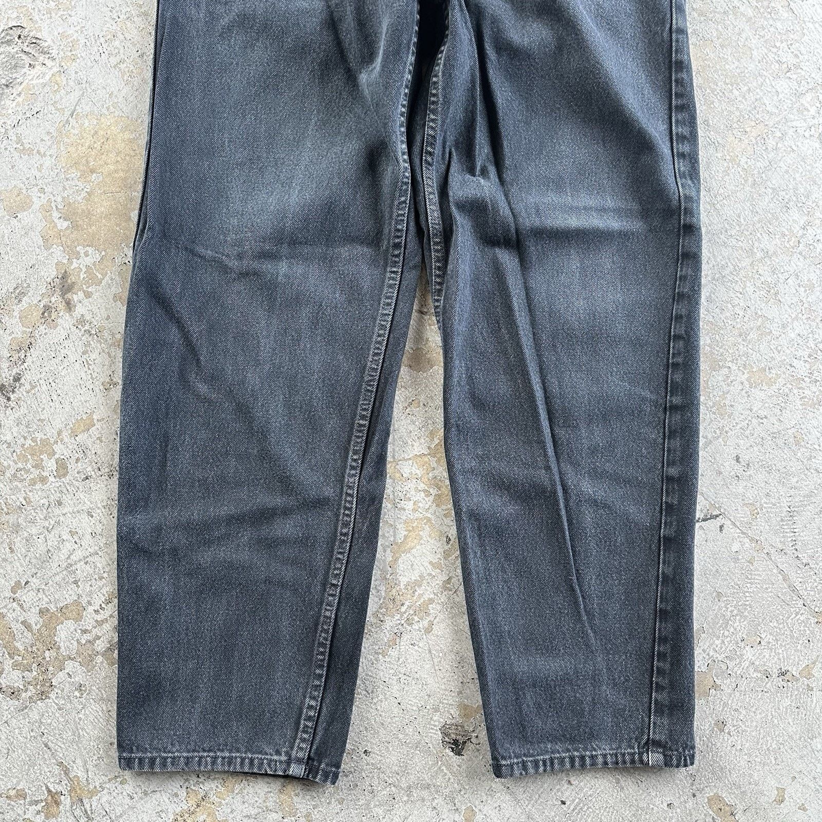 Anchor Blue × Vintage Vintage Anchor Blue Faded Black Loose Denim Jeans 36x30 Size US 36 / EU 52 - 3 Thumbnail