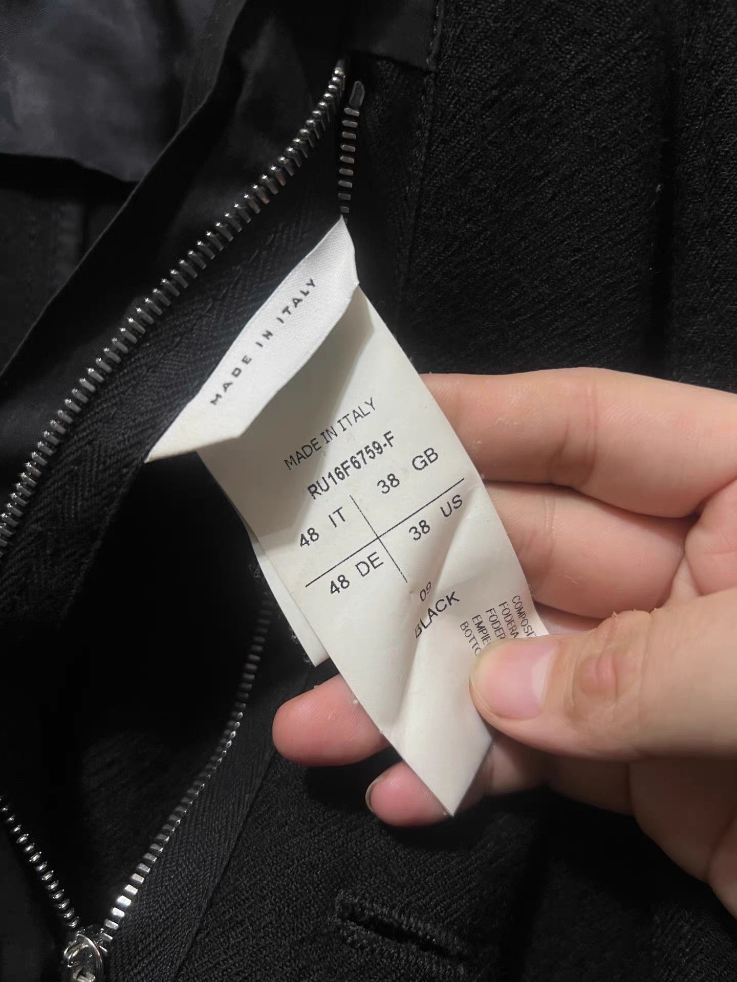 Rick Owens Rick Owens brushed virgin wool blazer Size US M / EU 48-50 / 2 - 9 Thumbnail