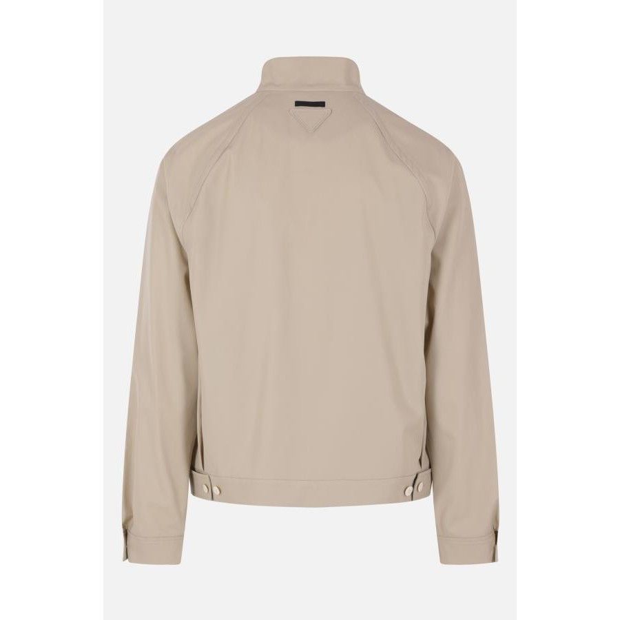 Prada PRADA Full Zip Beige Cotton Jacket New & Authentic (Men's si Size US XL / EU 56 / 4 - 2 Thumbnail