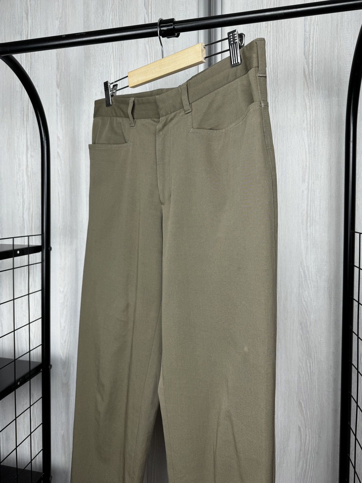 Prada Prada Milano Linea Rossa vintage khaki green chino pants Size US 32 / EU 48 - 4 Thumbnail