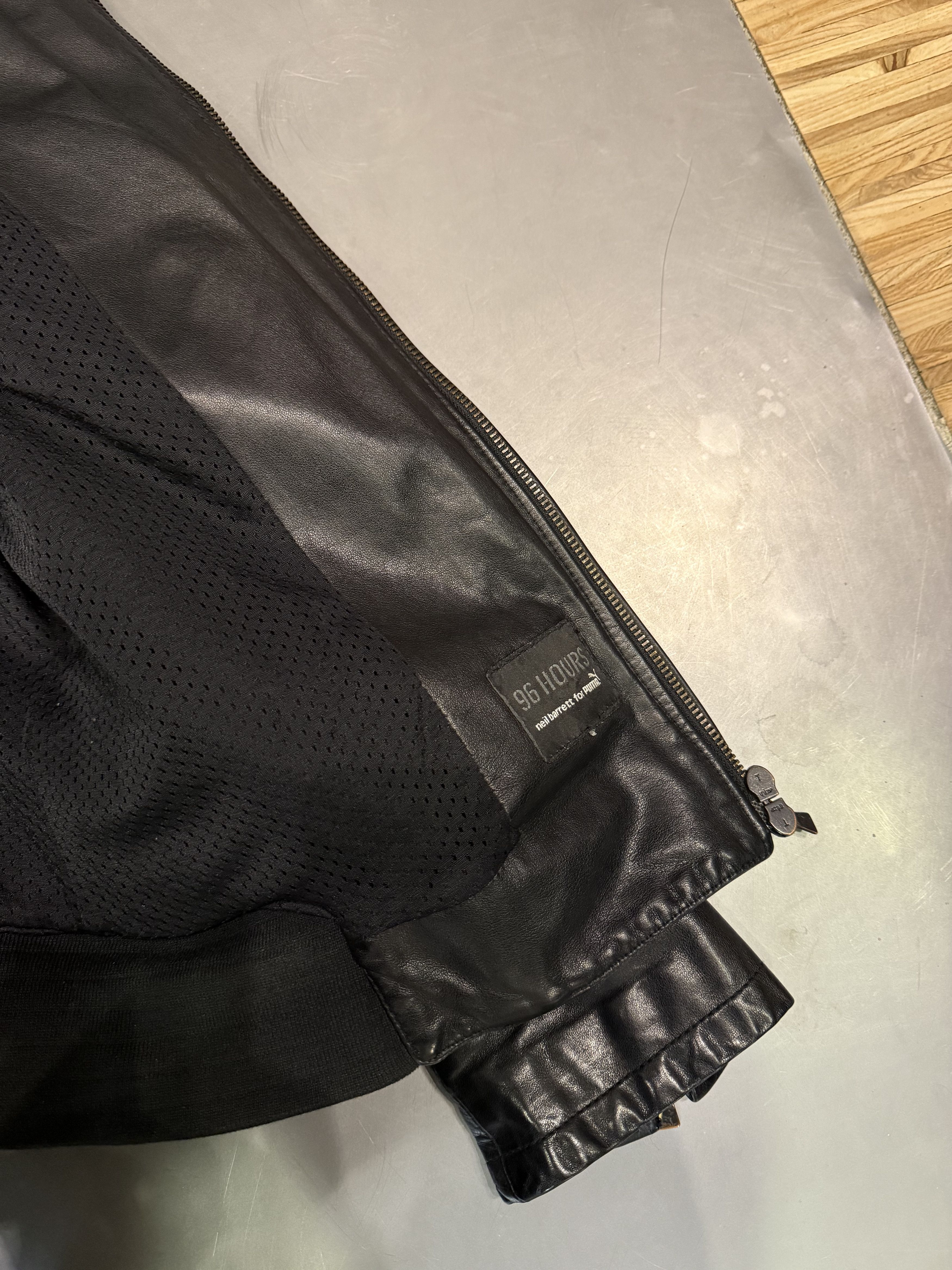 Neil Barrett × Puma Puma x Neil Barrett leather moto jacket Size US M / EU 48-50 / 2 - 4 Thumbnail