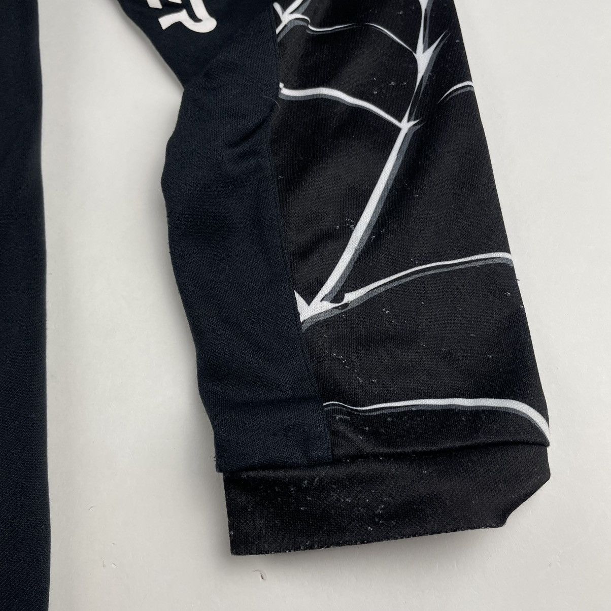 Spyder × Supreme VTG 90s Spyder Sweatshirt Black Spider Web 1/4 Zip Pullover Size US L / EU 52-54 / 3 - 17 Thumbnail