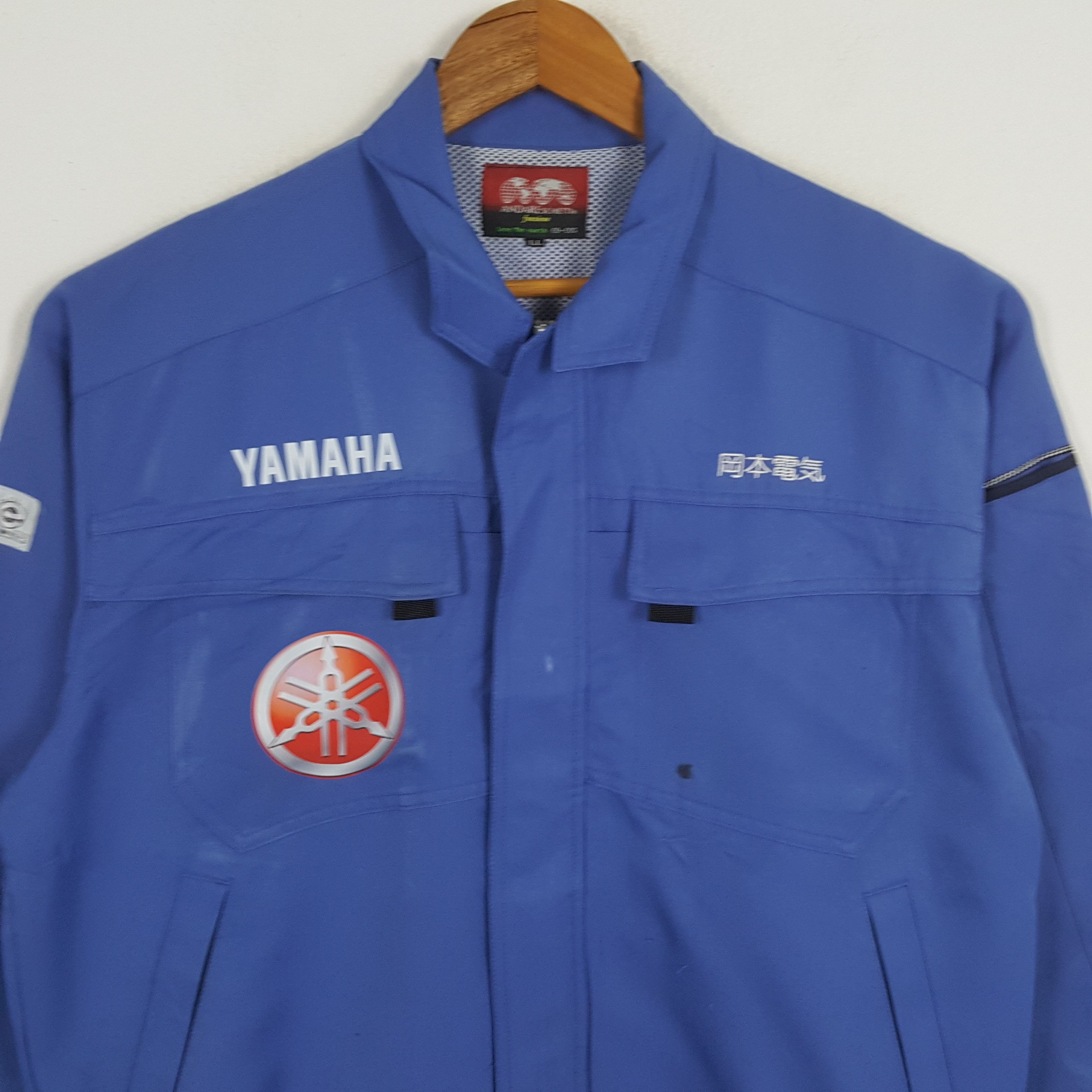 Vintage × Yamaha Vintage YAMAHA Japanese Motorcycle Racing Custom Jacket Size US L / EU 52-54 / 3 - 4 Thumbnail