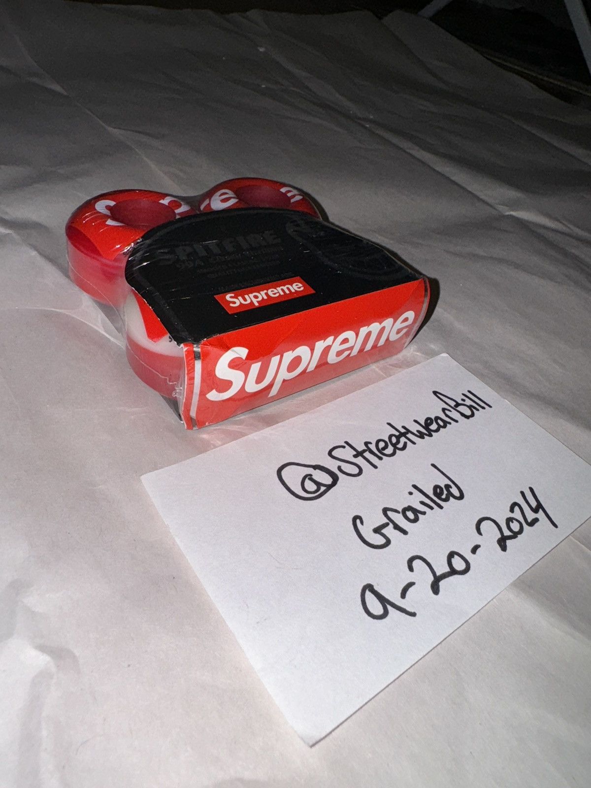 Supreme Supreme/ Spitfire shop wheels Size ONE SIZE - 2 Thumbnail