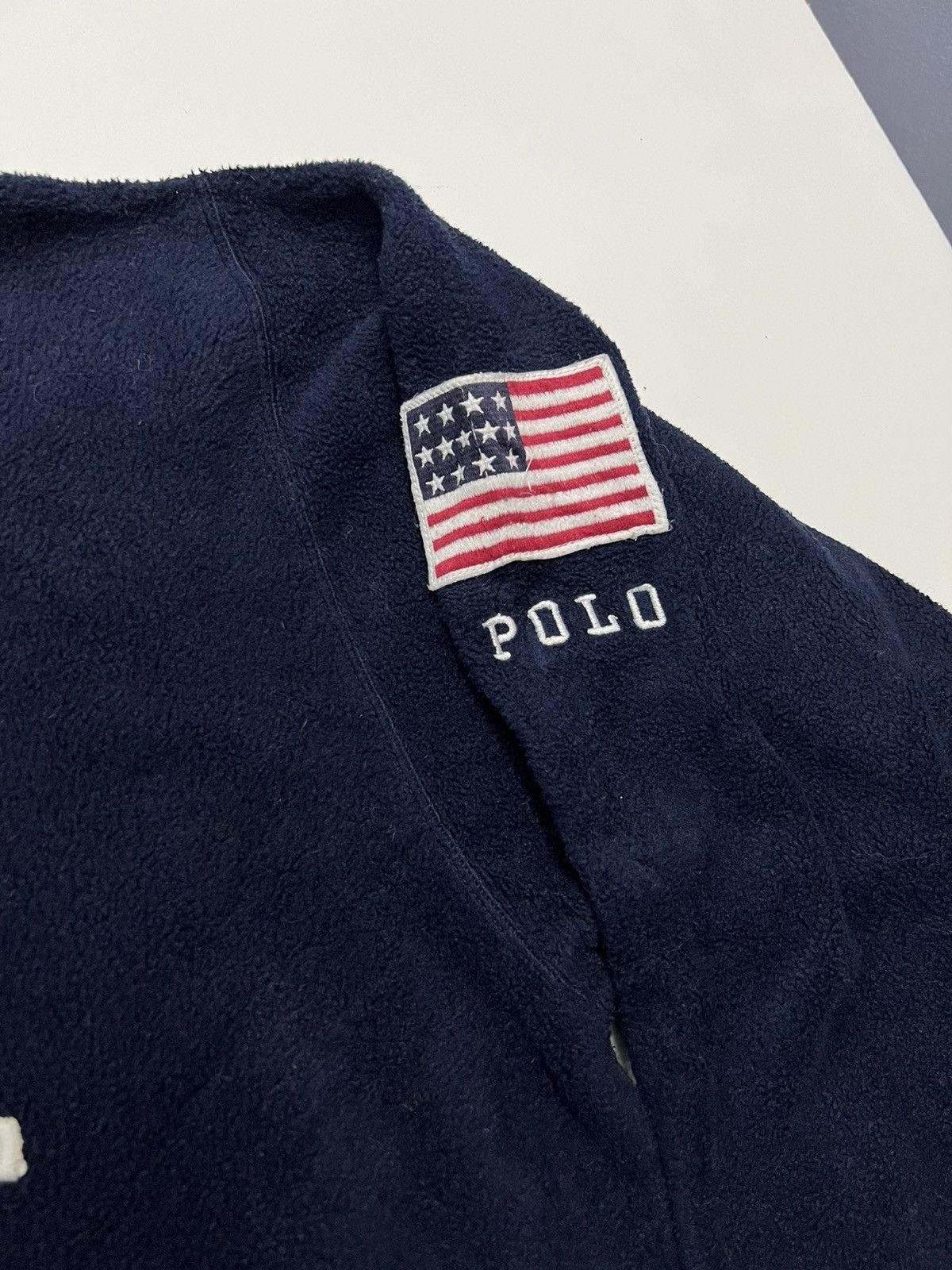 Polo Ralph Lauren 🔥VINTAGE POLO RALPH LAUREN USA HOODIE Size US L / EU 52-54 / 3 - 6 Thumbnail
