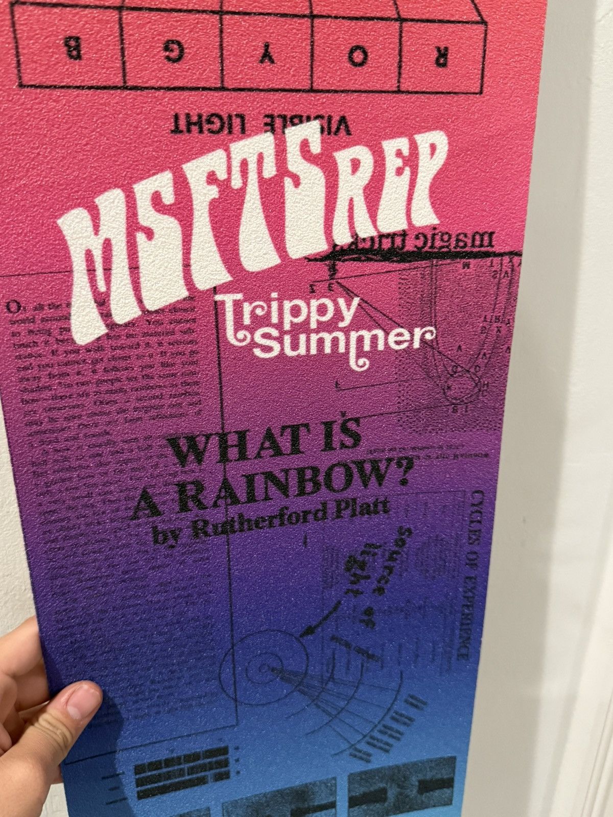 Jaden Smith × Msftsrep msftsrep trippy summer 23' skate grip tape Size ONE SIZE - 2 Thumbnail