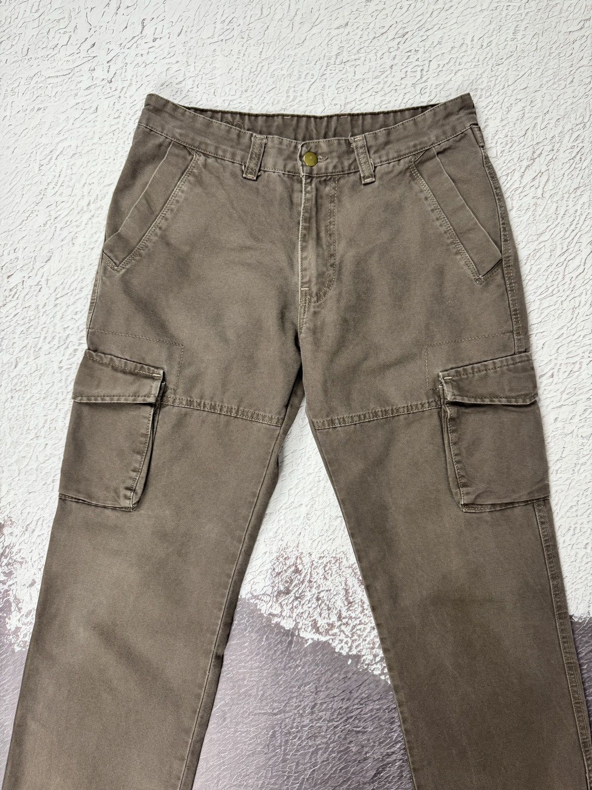 Vintage Military Yugoslavia Novi Pazar vintage utility cargo pants Size US 30 / EU 46 - 6 Thumbnail