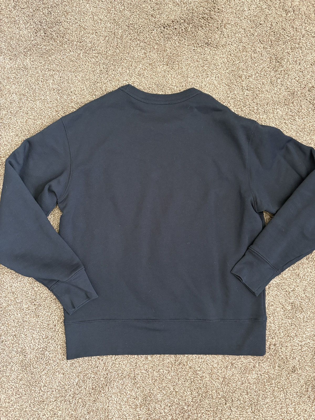 Acne Studios Acne Studios Black Face Logo Crewneck Sweatshirt Size US M / EU 48-50 / 2 - 3 Thumbnail