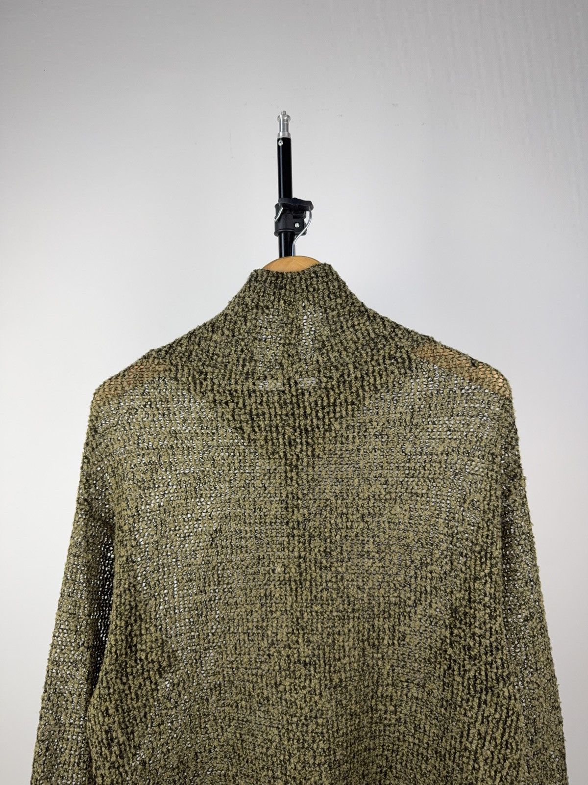 Japanese Brand Y2K Sheer Knit Distressed Sweater Japan style Avant Mood Size M / US 6-8 / IT 42-44 - 7 Thumbnail