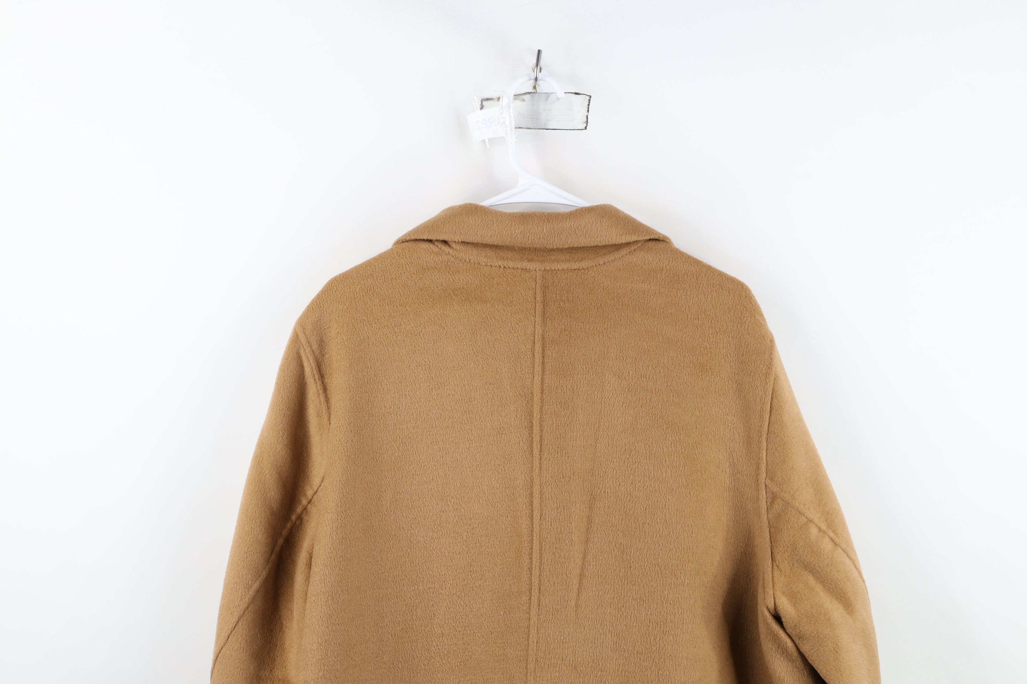 J. Jill J Jill Distressed Wool Blend Button Overcoat Jacket Brown Size XXL / US 16-18 / IT 52-54 - 13 Thumbnail