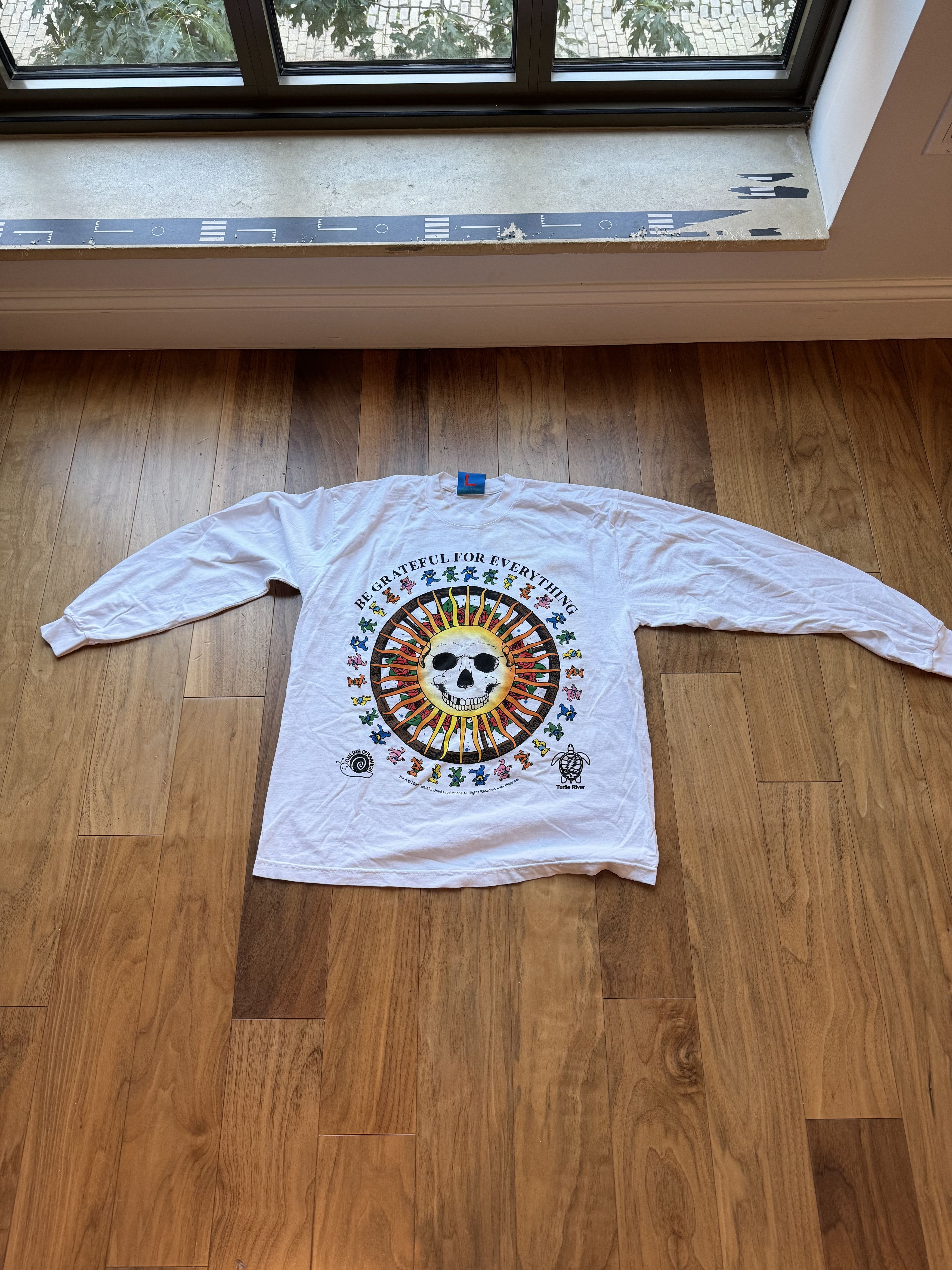 Online Ceramics Grateful Dead "Be Grateful For Everything" T-shirt Size US L / EU 52-54 / 3 - 2 Thumbnail