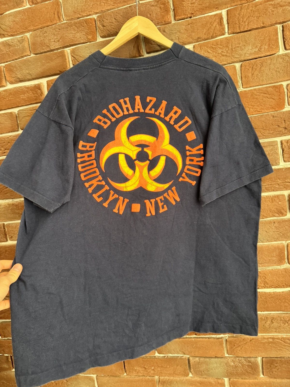 Band Tees 1990 BIOHAZARD XL Brooklyn NY Tour Vintage Hardcore band Tee Size US XL / EU 56 / 4 - 4 Thumbnail
