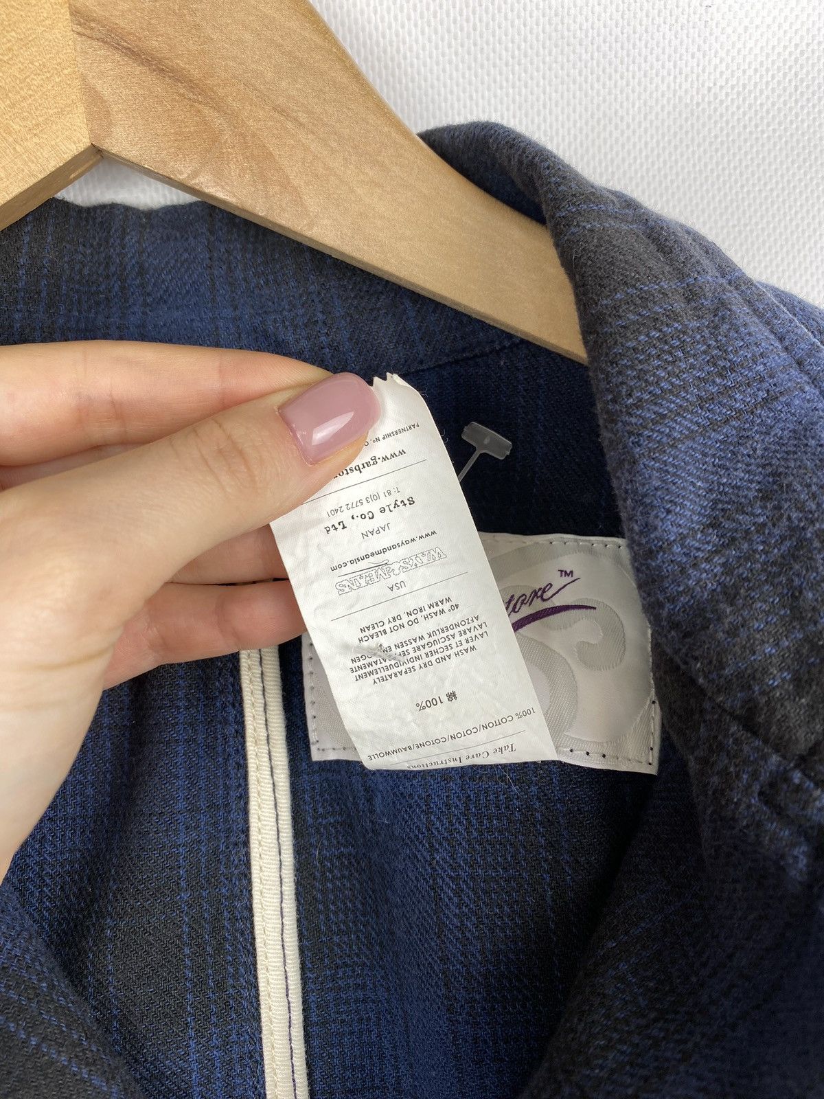 Garbstore × Japanese Brand Garbstore checked workwear Japanese style blazer jacket Size US M / EU 48-50 / 2 - 14 Thumbnail