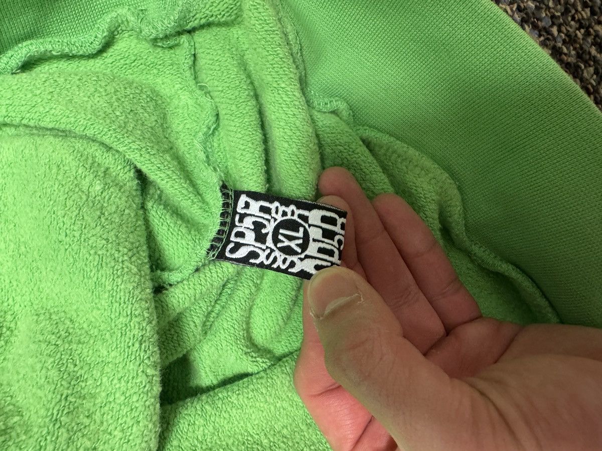 Sp5der Sp5der green slime web hoodie, OG web young thug size XL Size US XL / EU 56 / 4 - 2 Thumbnail