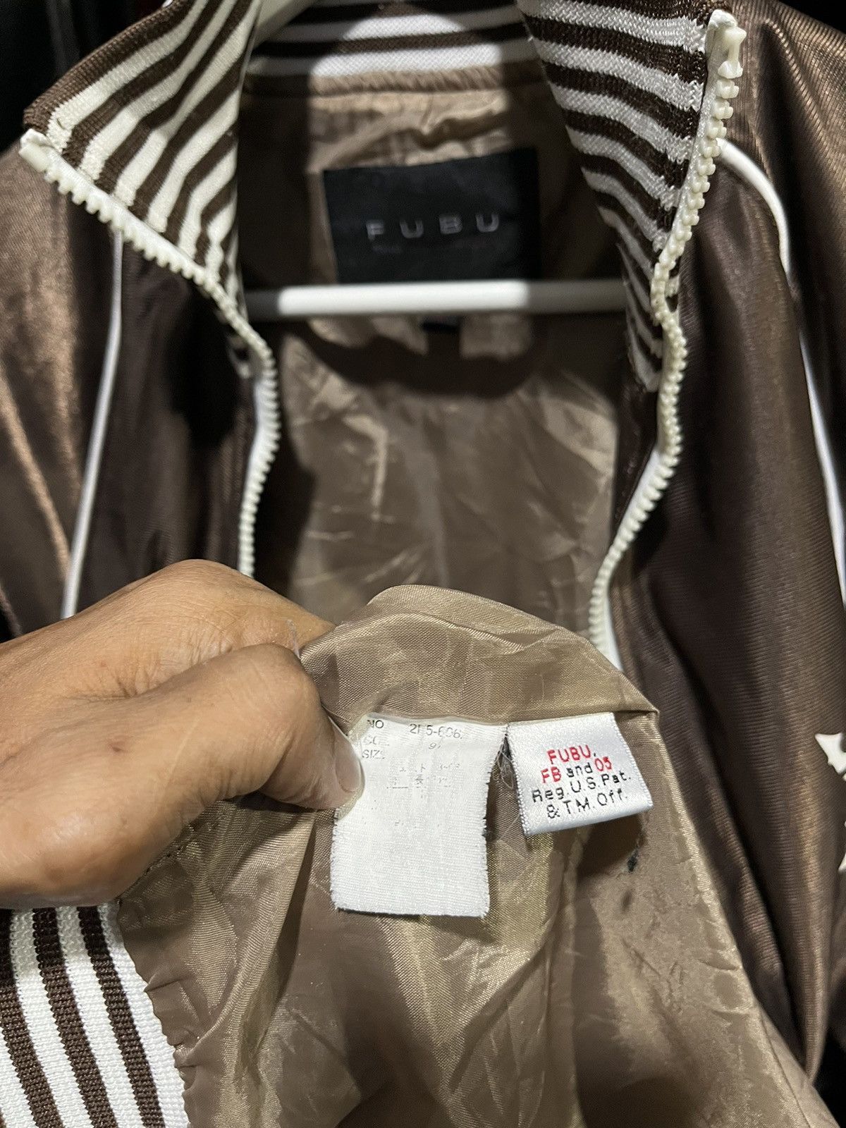 Fubu FUBU Big Rig Wives Wanted Jacket Y2K Size US M / EU 48-50 / 2 - 6 Thumbnail