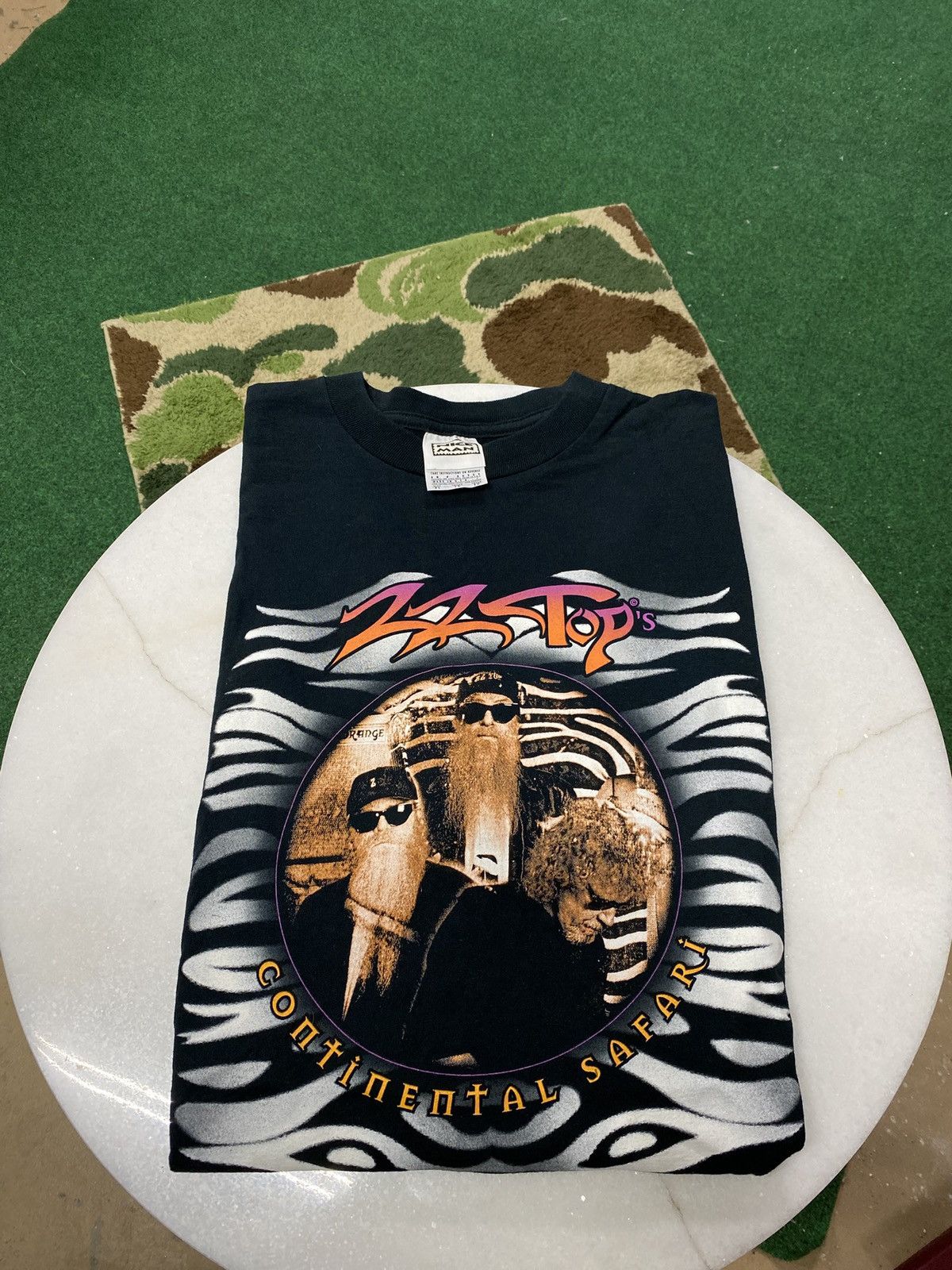 Band Tees Vintage 90’s ZZ Top Band T-Shirt Adult XLarge Size US XL / EU 56 / 4 - 6 Thumbnail
