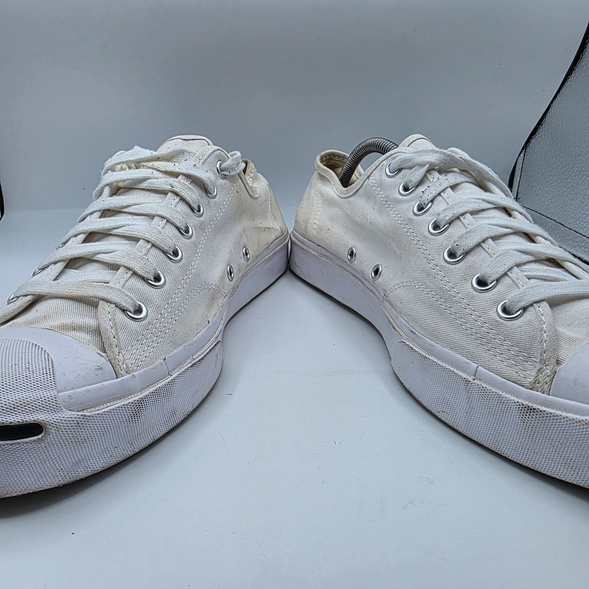 Converse Converse Jack Purcell Ox Mens Size 11.5 White Sneaker Shoes Size US 11.5 / EU 44-45 - 3 Thumbnail