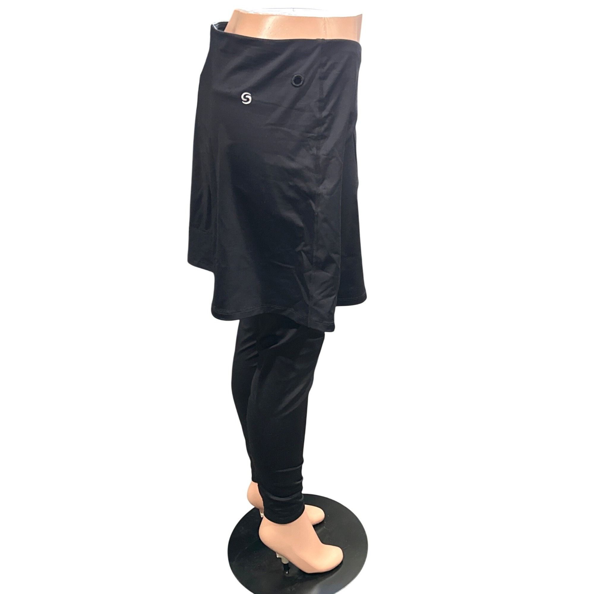 Other CCC Athletic Skirt Leggings Pocket on Leg Under Skirt Black Size 33" - 4 Thumbnail