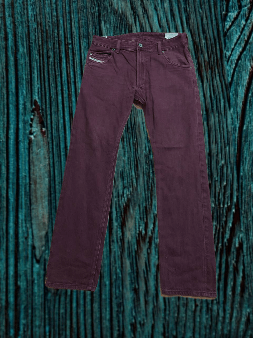 Diesel Diesel Krooley Regular Slim-Carrot Men's WASH Jeans Size US 30 / EU 46 - 1 Thumbnail