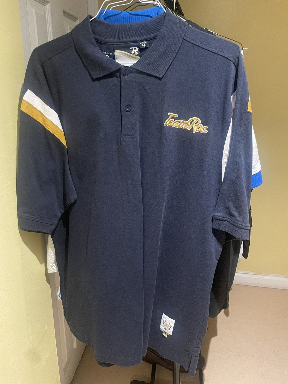 Rocawear Vintage TeamRoc Polo Tee Size US XL / EU 56 / 4 - 1 Thumbnail