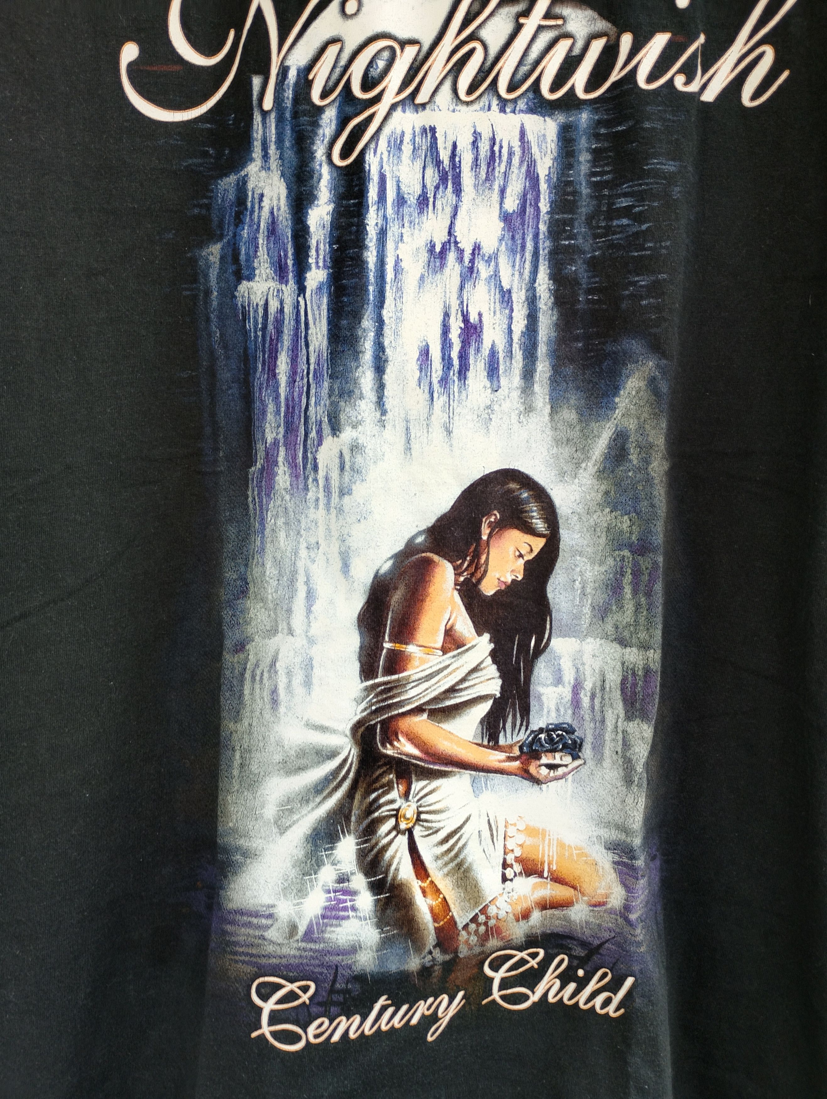 Band Tees Nightwish Century Child Vintage 2002 Band t-shirt sz M Size US M / EU 48-50 / 2 - 5 Thumbnail