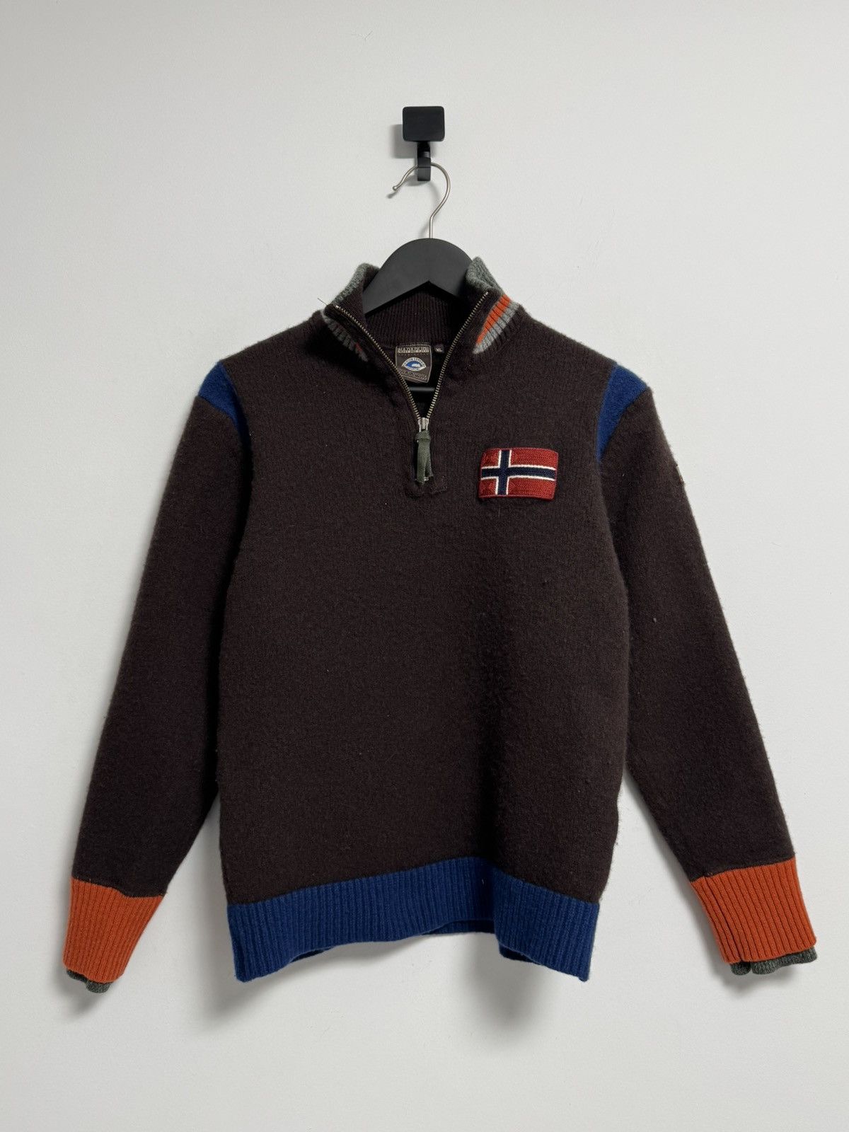 Napapijri 🇳🇴Napapijri Vintage Sweater Y2K style Knitted Rare Size US XS / EU 42 / 0 - 1 Thumbnail