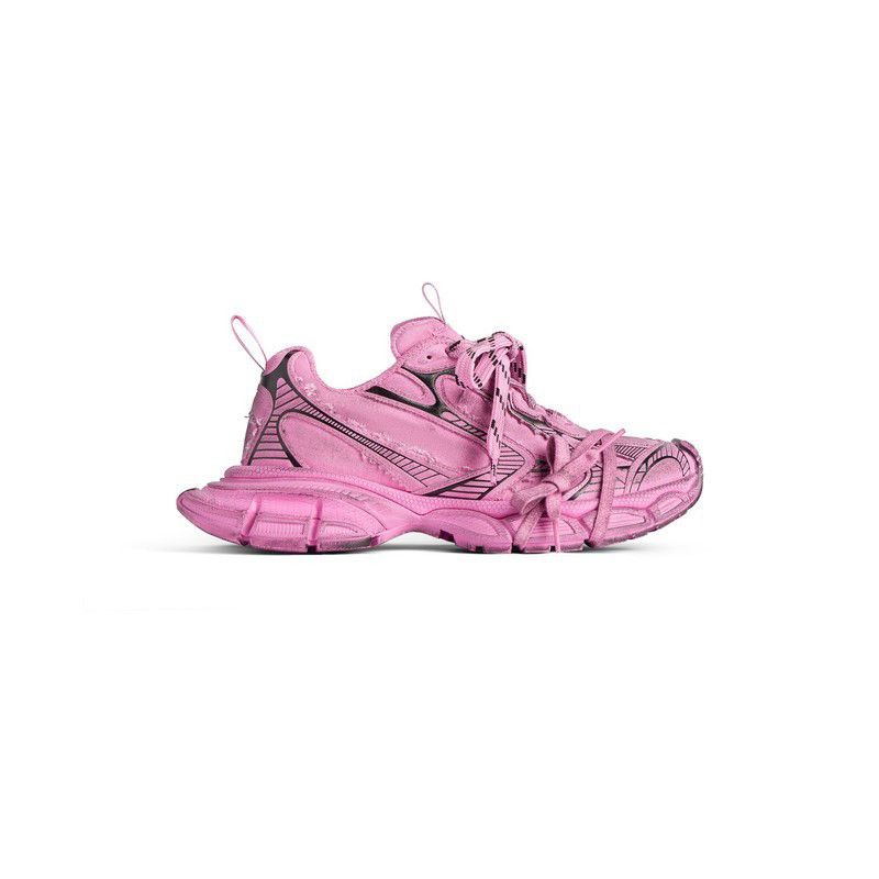 Balenciaga o1mt1gz0425 3XL Sneakers in Pink/Black Size US 8 / IT 38 - 1 Thumbnail