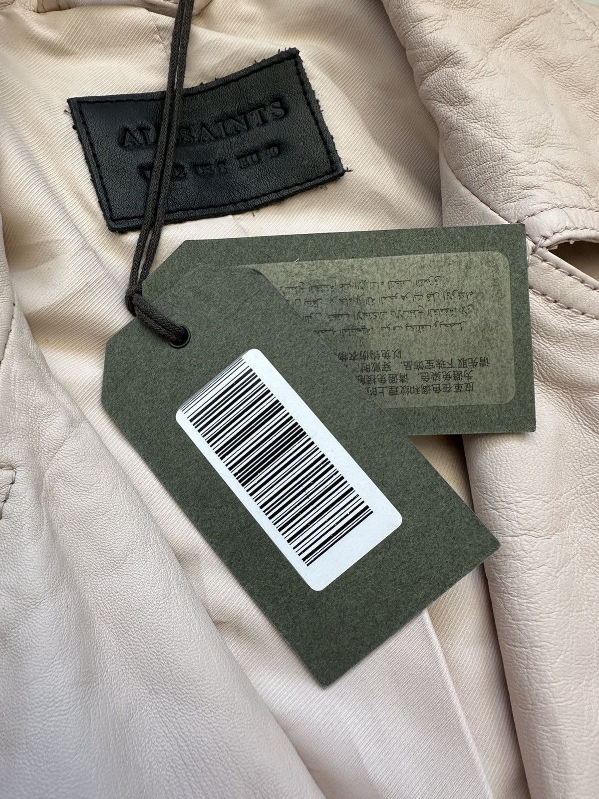 Allsaints All Saints Vela Biker Leather Asymmetrical Jacket Size XL / US 12-14 / IT 48-50 - 11 Thumbnail