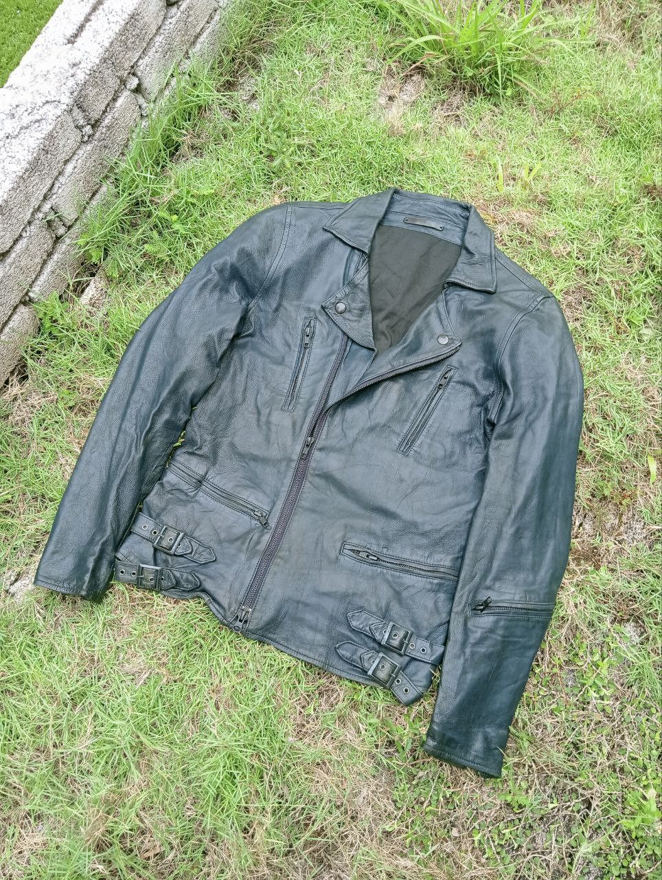 If Six Was Nine JAPANESE DISUNIVERSITY LEATHER JACKET Size US S / EU 44-46 / 1 - 2 Thumbnail