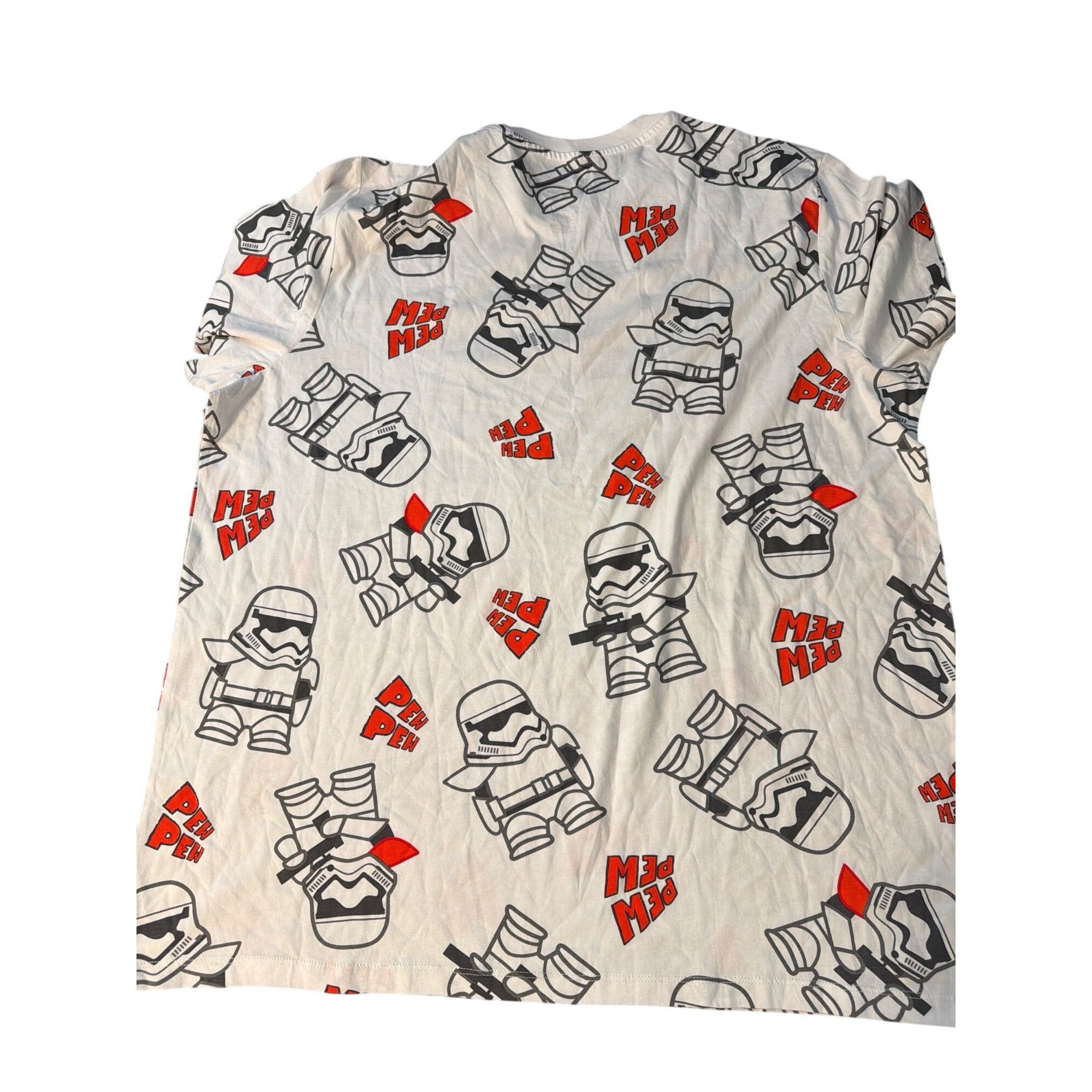 Disney Disney Parks Star Wars Shirt Stormtroopers Pew Pew All Over Size US XL / EU 56 / 4 - 3 Thumbnail