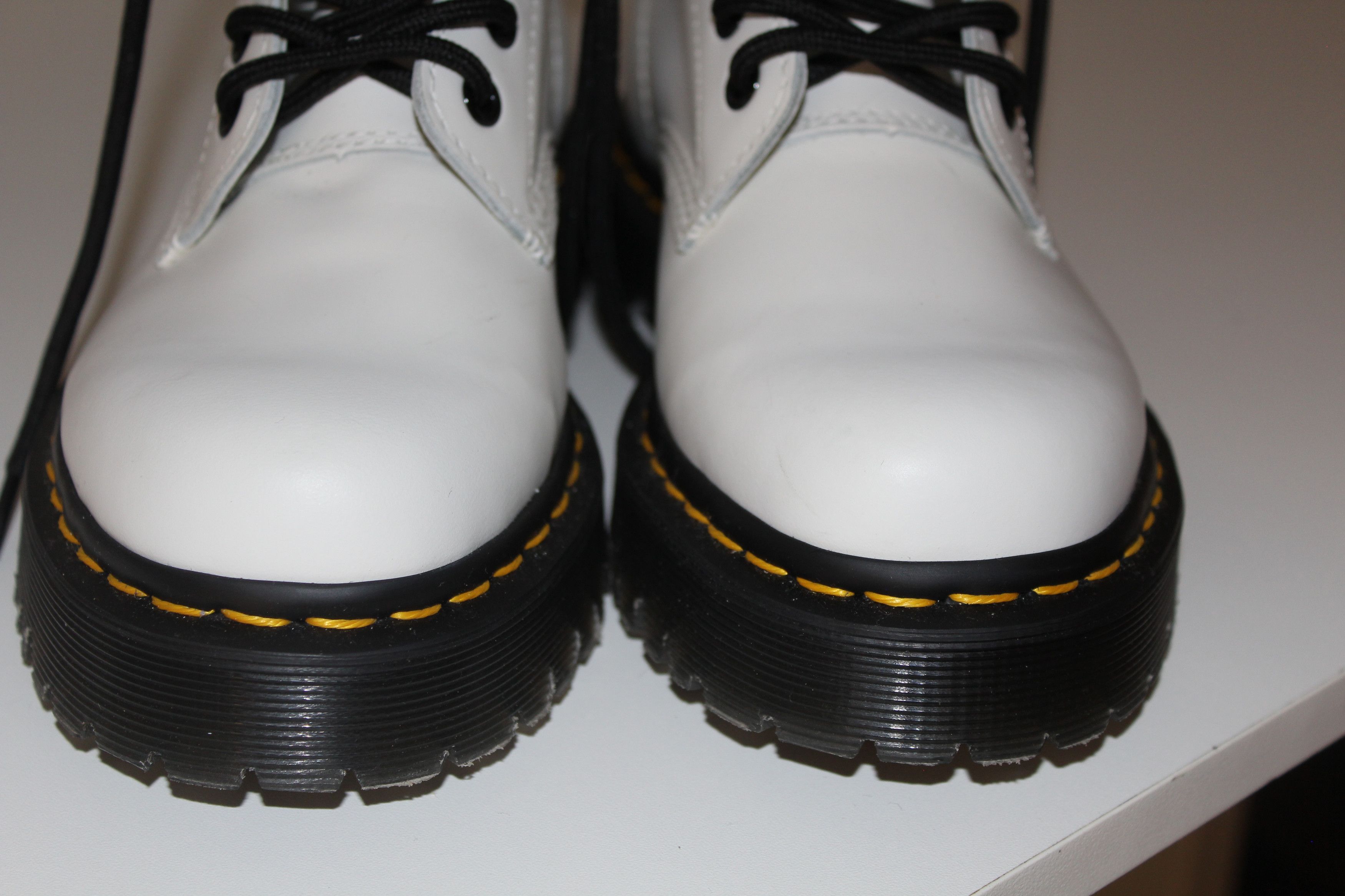 Dr. Martens Doc Dr. Martens 1460 Lifestyle Boots White Women's Size 7 6M Size US 7 / IT 37 - 6 Thumbnail