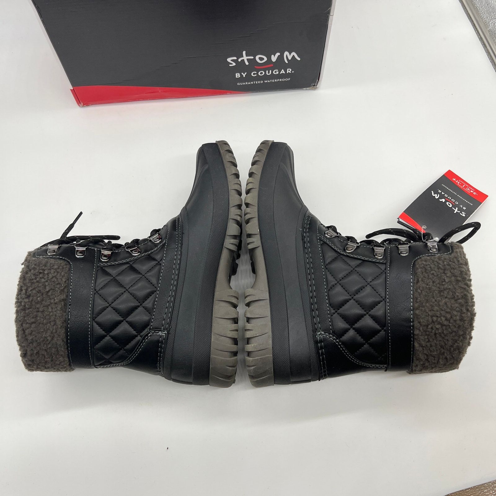 Other Cougar Waterproof Winter Boots Size 9 Black Quilt Size US 9 / IT 39 - 8 Thumbnail