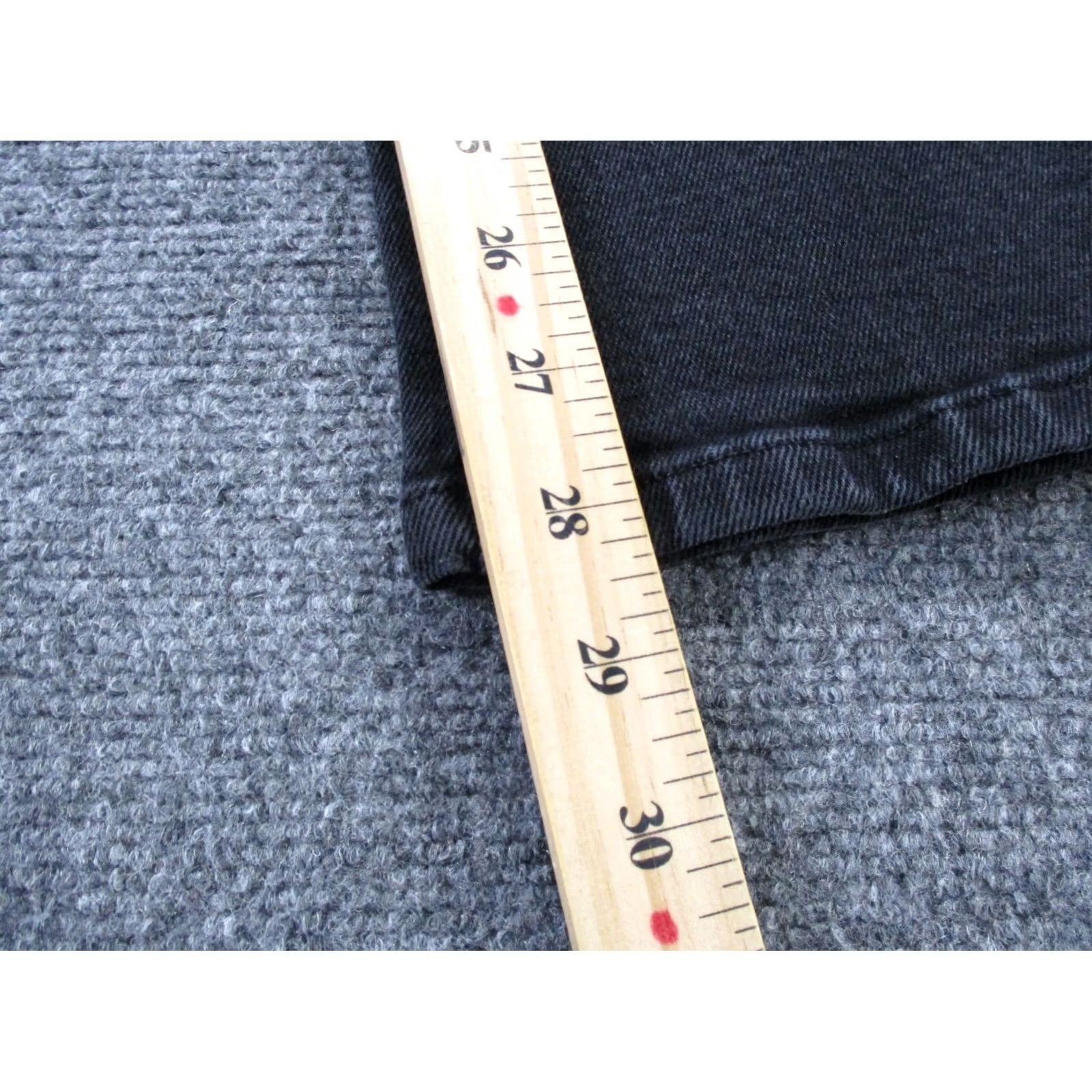 AYR Ayr Jeans Womens 34 Black Denim The Pop Bootcut Casual Stretch USA Made Size 24" / US 00 / IT 34 - 4 Thumbnail