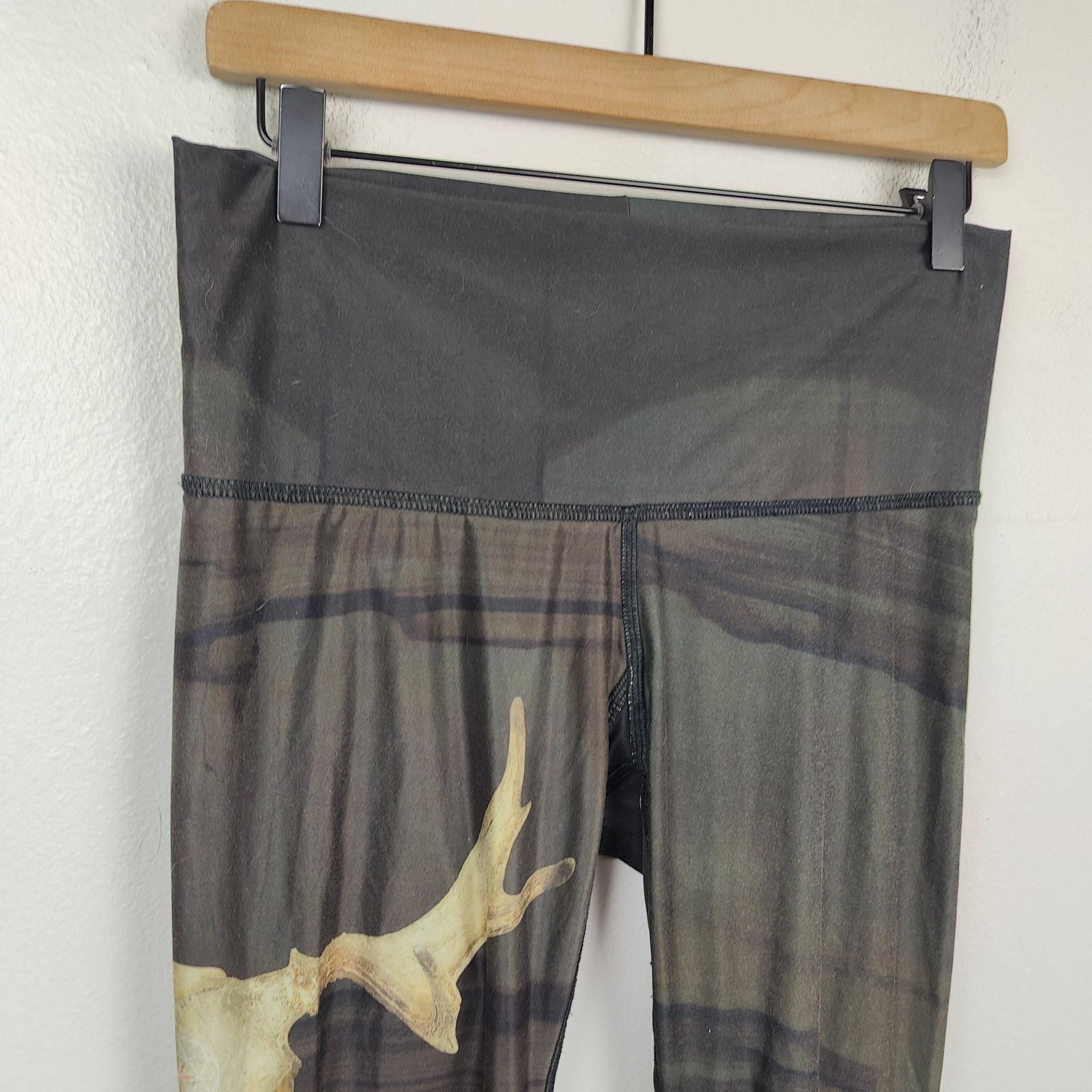 Other Teeki Womens Deer Medicine Hot Pant Leggings Womens Medium Size 29" - 2 Thumbnail