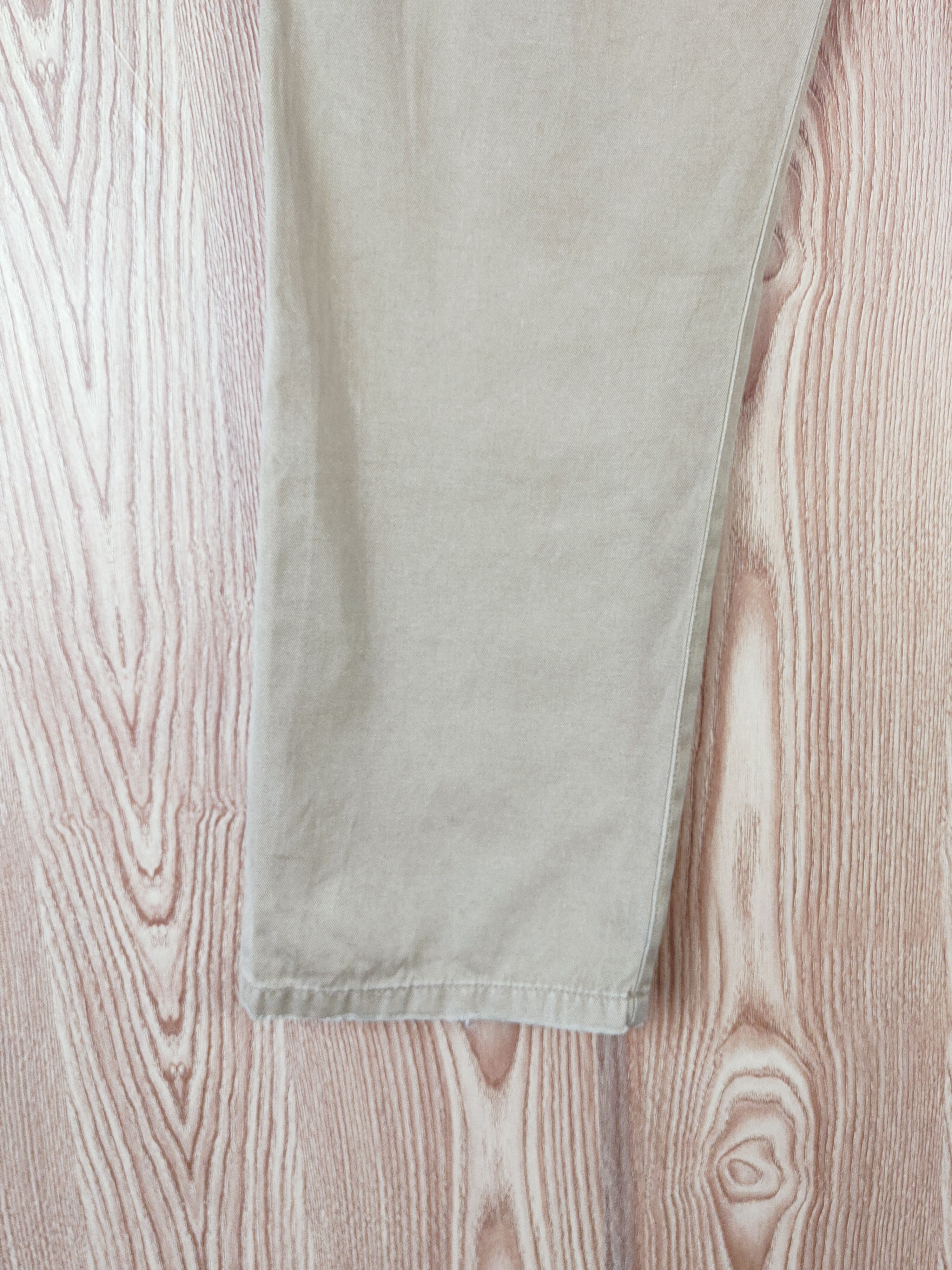 Japanese Brand Muveil Beige buckle back Multipocket Casual Pants #W595 Size 30" / US 8 / IT 44 - 11 Thumbnail