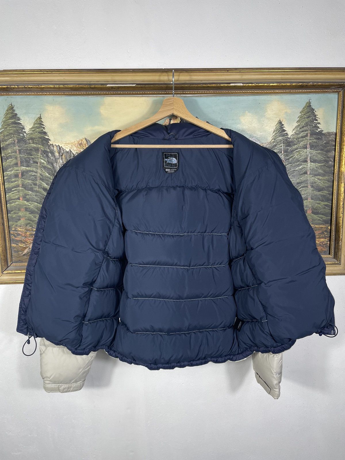 The North Face × Vintage Beige TNF Retro 00s Jacket Travis Scott Kylie Jenner Vibe Size US M / EU 48-50 / 2 - 10 Thumbnail